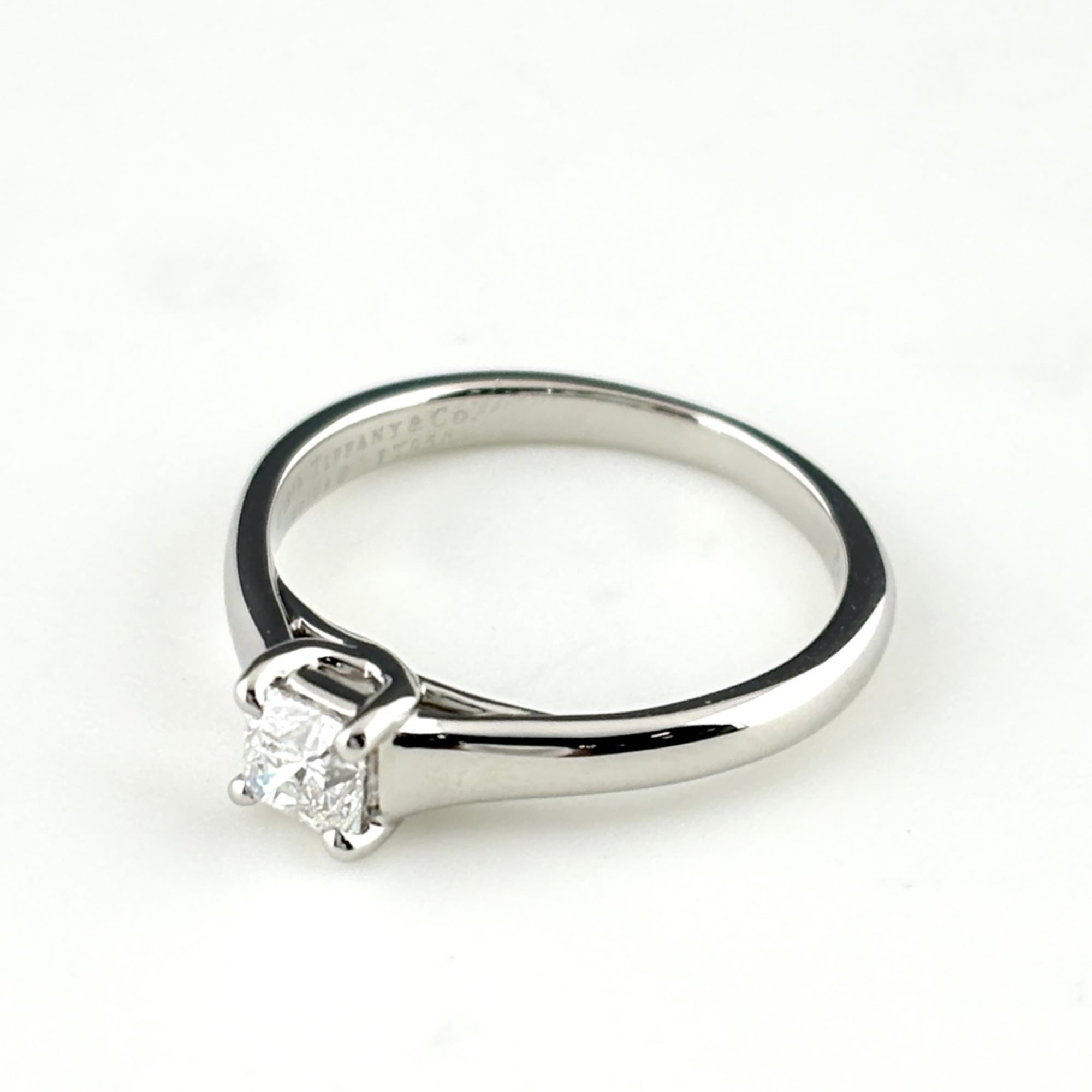 Tiffany Platinum 950 Band Ring (Pre-Owned)
