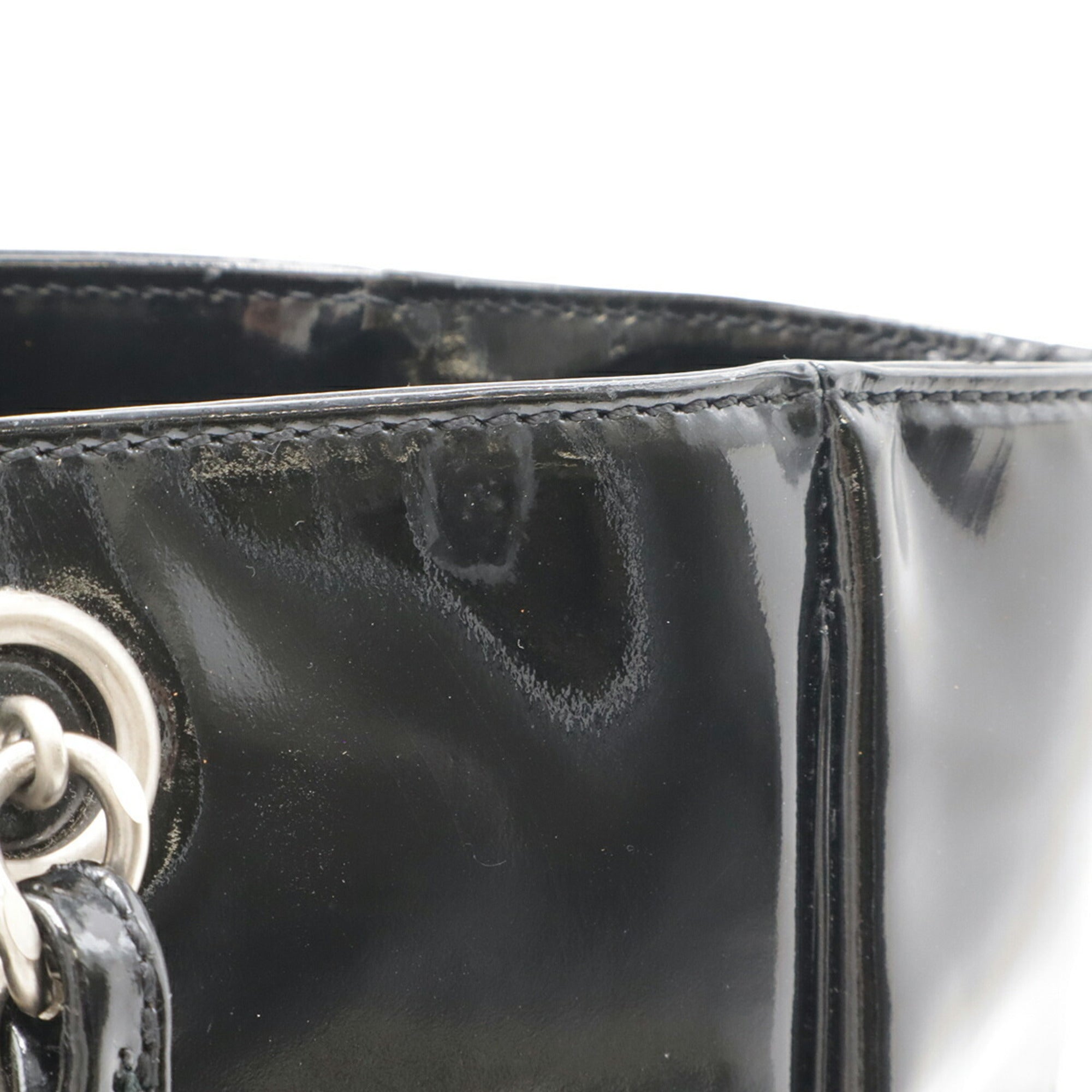 Chanel Black White Handbag Pouch Shoulder Bag Tote Bag (Pre-Owned)