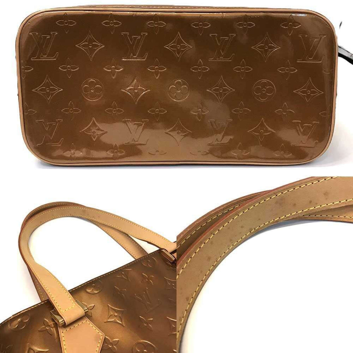 Louis Vuitton Monogram Vernis Brown Monogram Vernis Handbag Shoulder Bag (Pre-Owned)