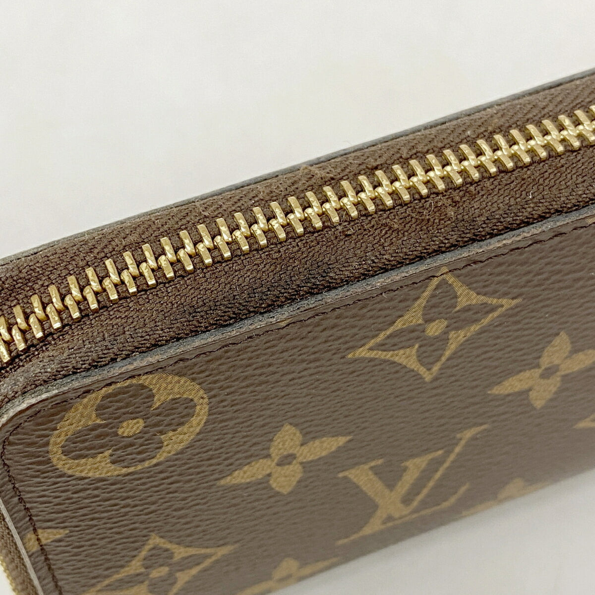 Louis Vuitton Brown Fuchsia Long Wallet (Bi-Fold) (Pre-Owned)
