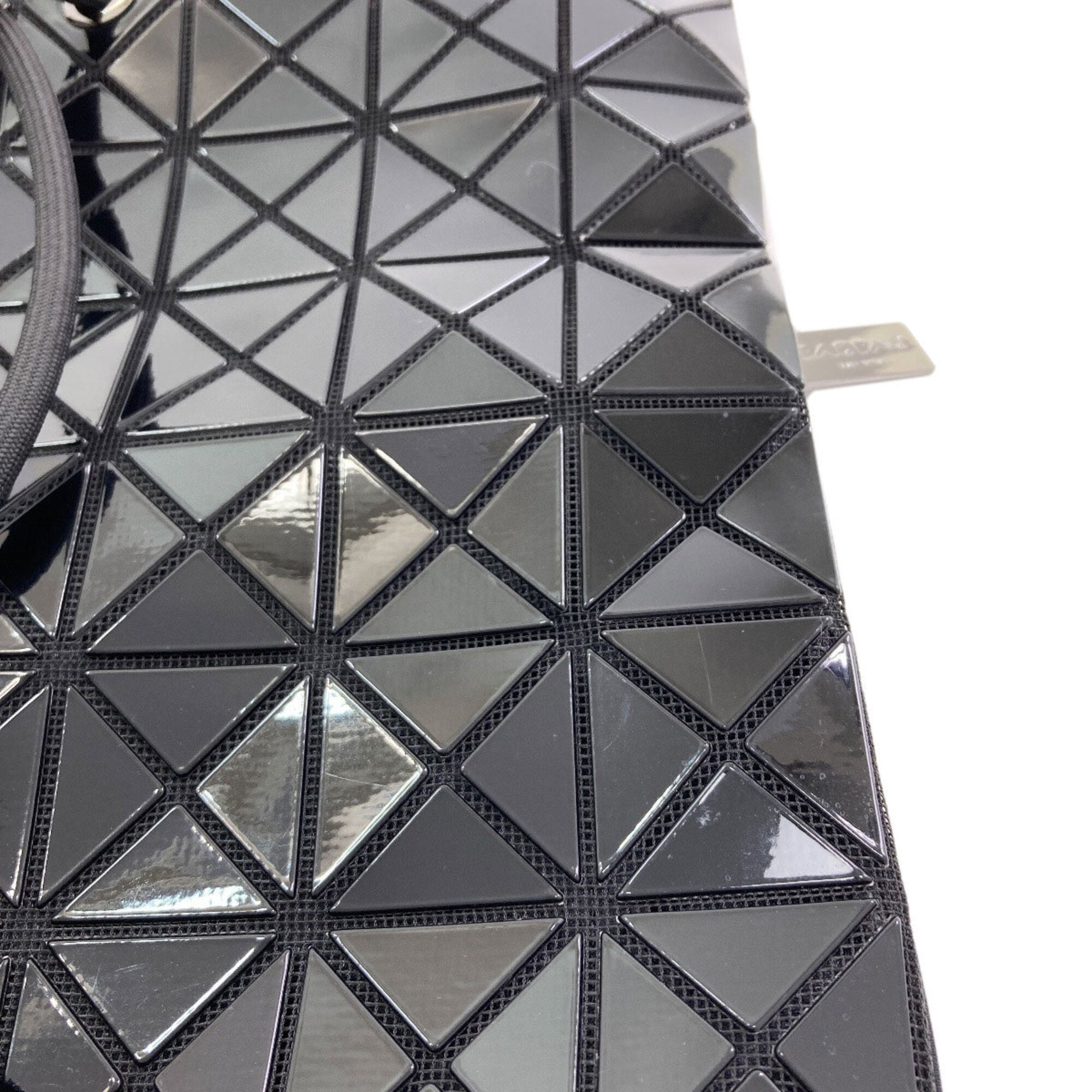 Issey Miyake Black Pvc Backpack (Pre-Owned)
