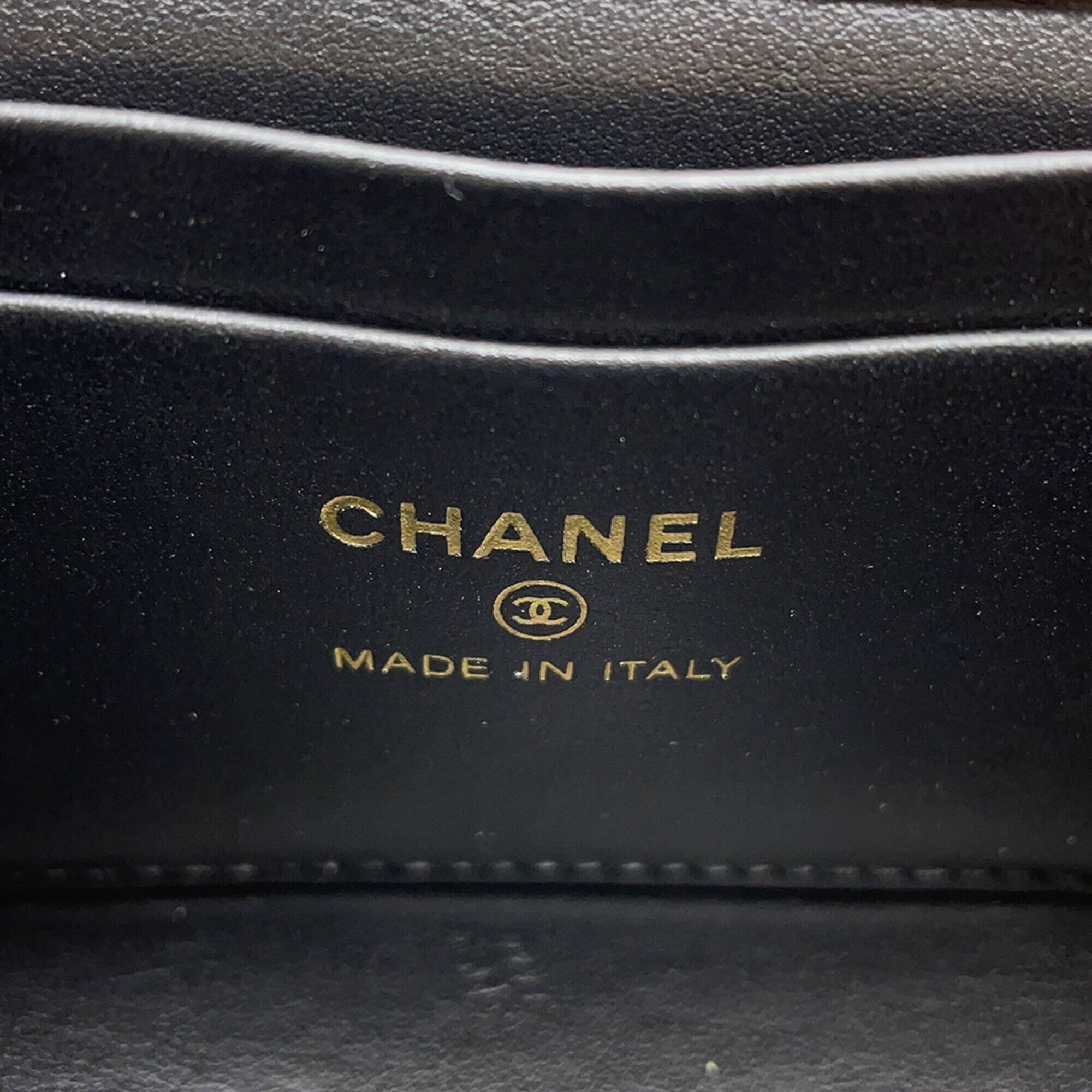 Chanel Black Handbag Shoulder Bag (Pre-Owned)