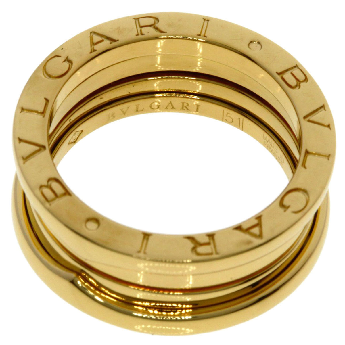 Bvlgari B.Zero1 Yellow Gold (18K) Band Ring (Pre-Owned)