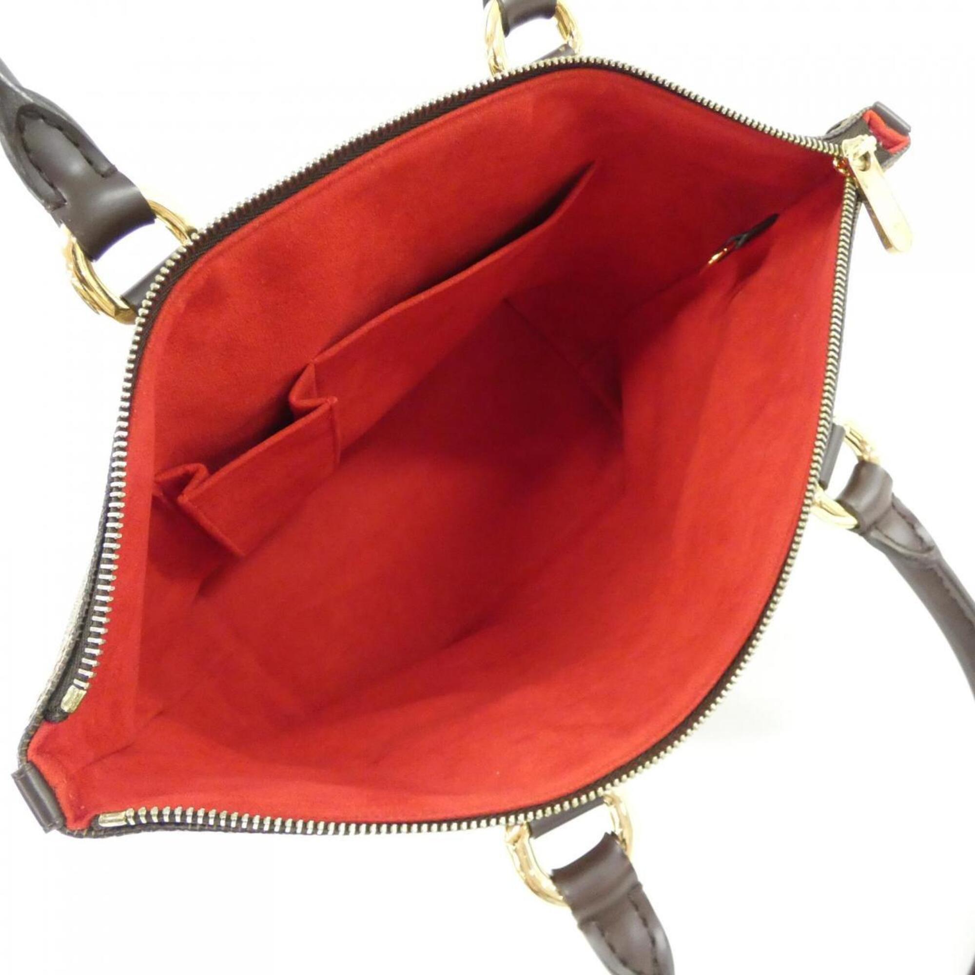 Louis Vuitton Damier Canvas Ebene Coated Canvas Handbag (Pre-Owned)