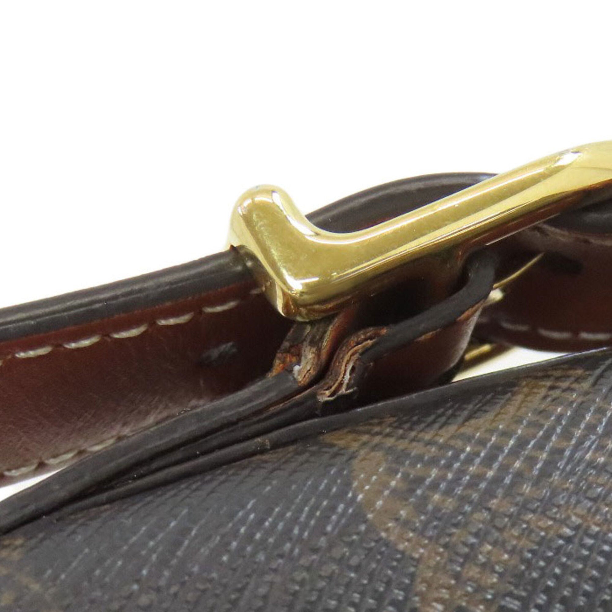 Celine Dark Brown Pvc Shoulder Bag (Pre-Owned)
