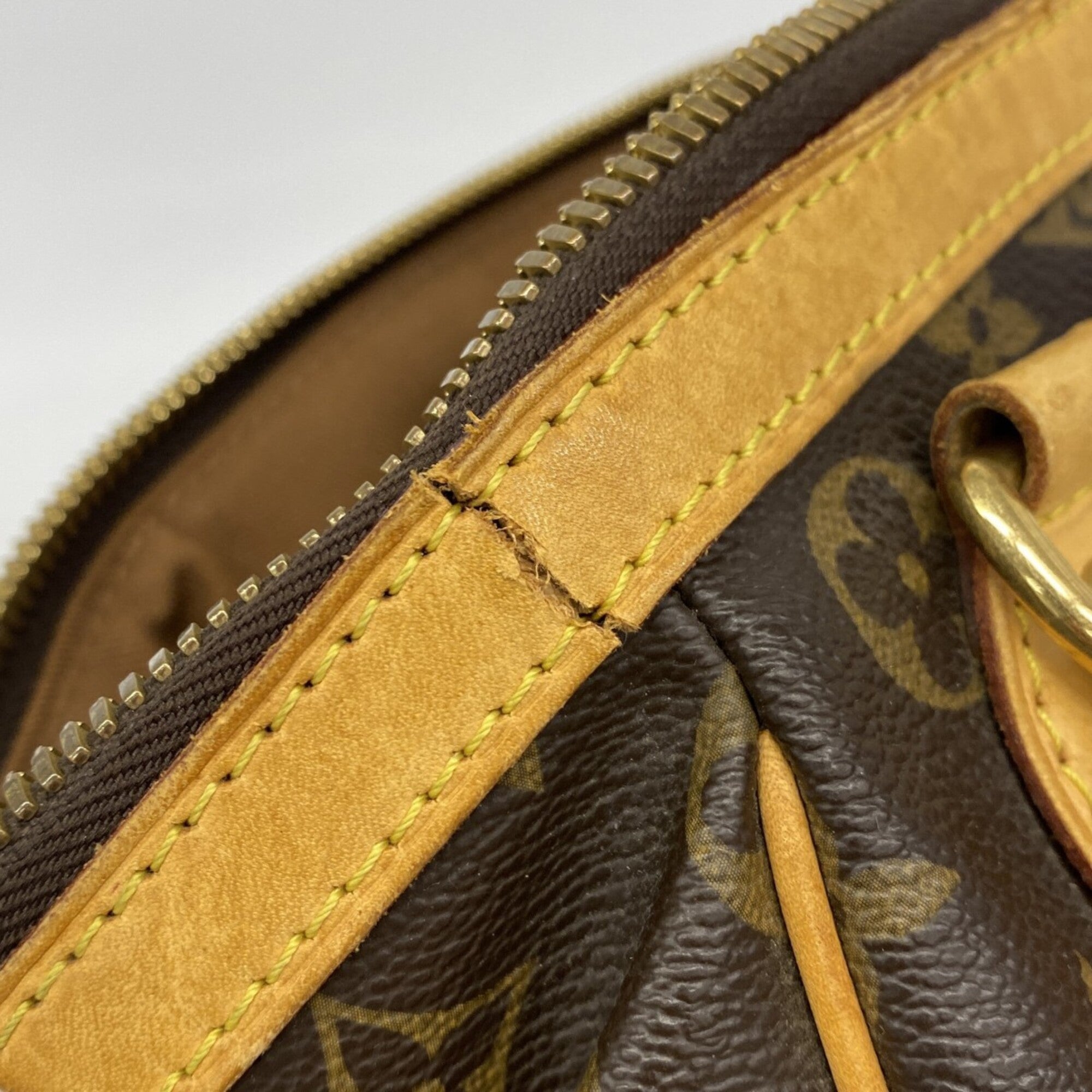 Louis Vuitton Brown Handbag (Pre-Owned)