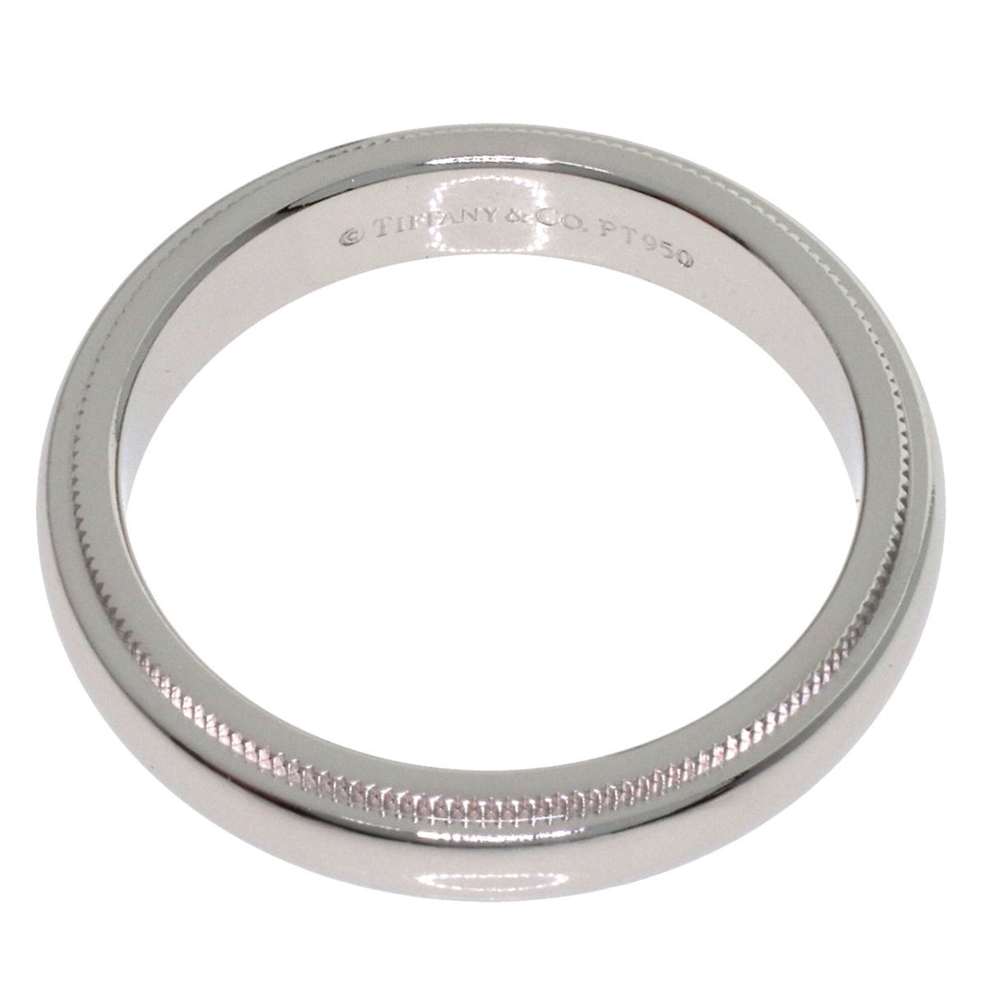 Tiffany Platinum 950 Band Ring (Pre-Owned)