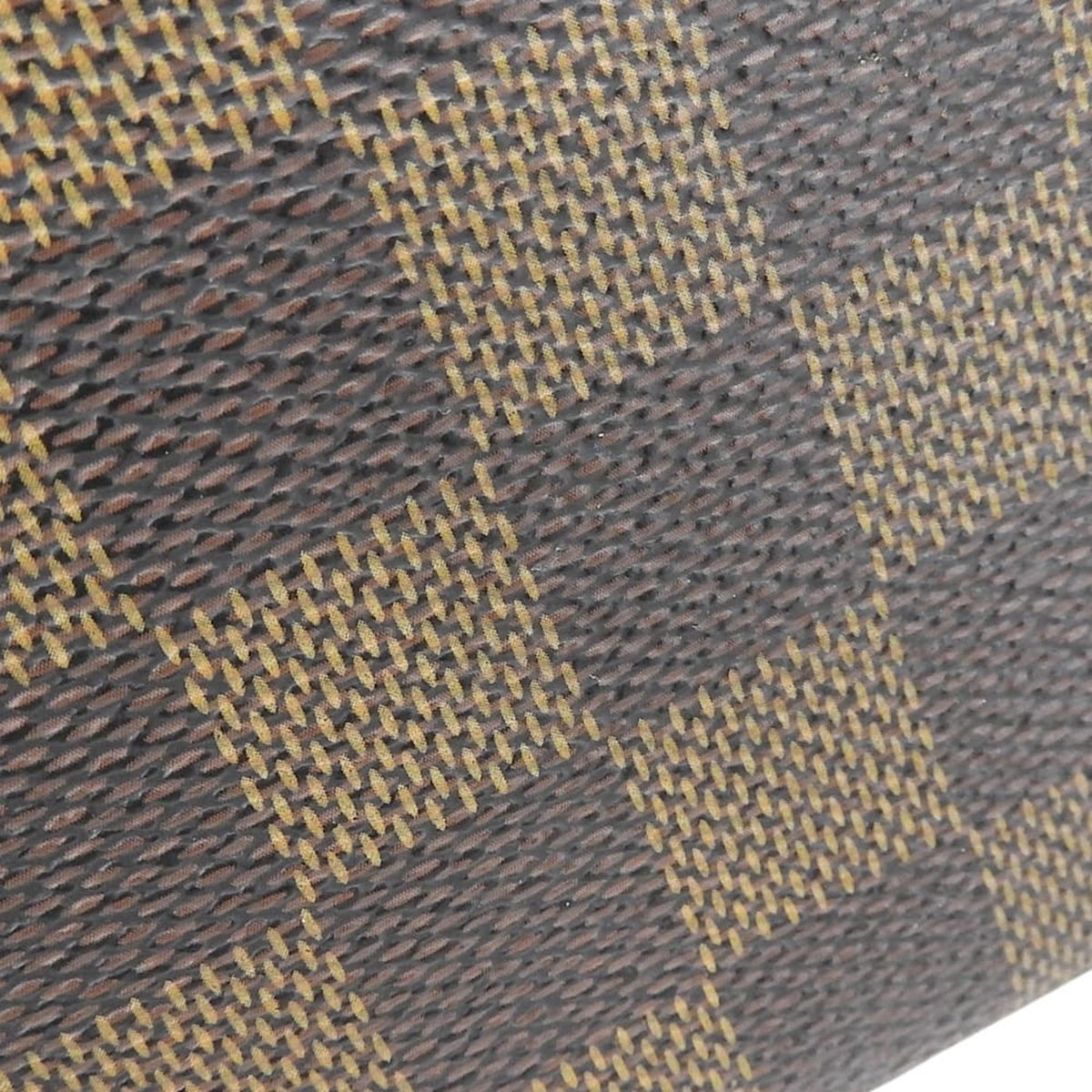 Louis Vuitton Damier Canvas Ebene Pvc Long Wallet (Bi-Fold) (Pre-Owned)