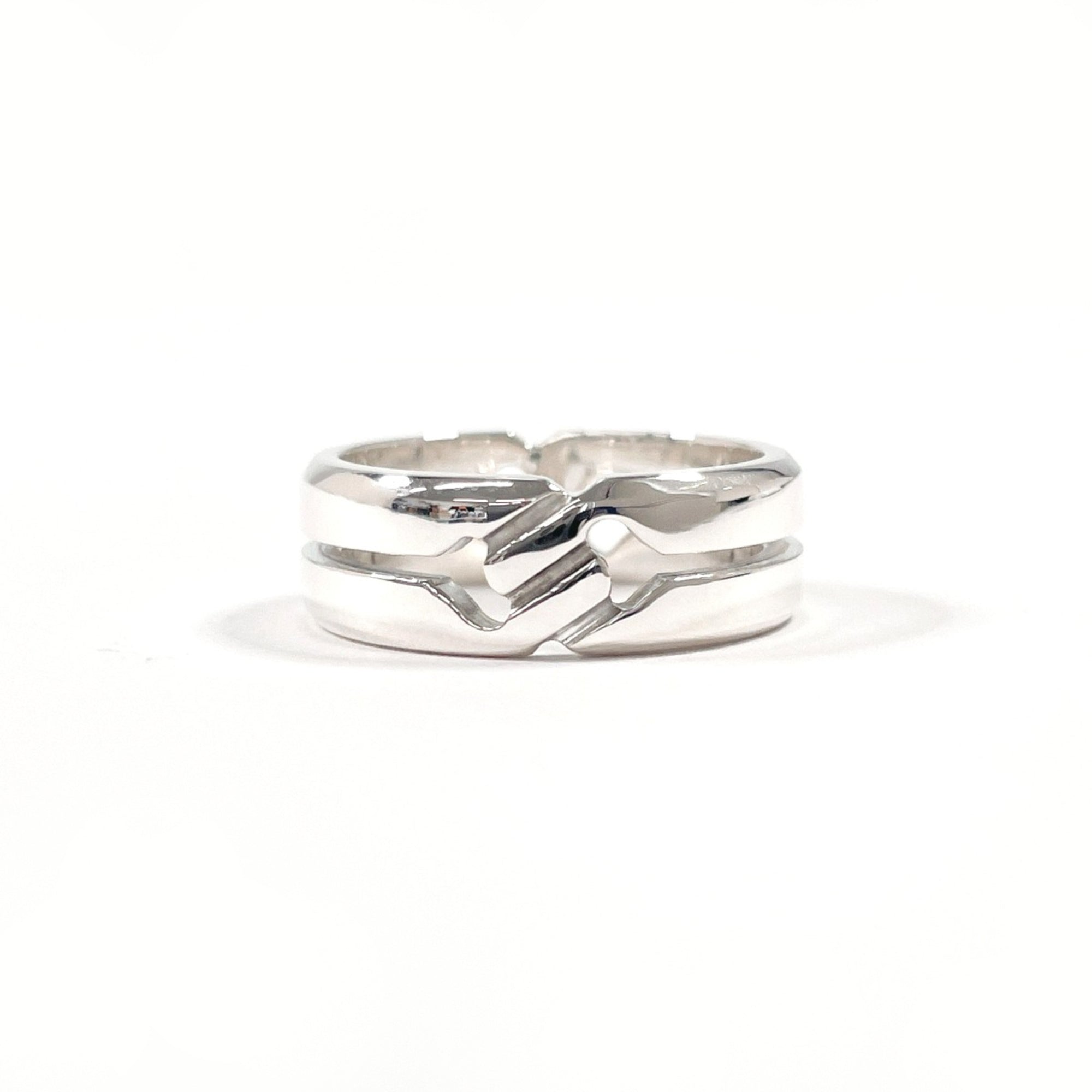 Gucci Silver Silver 925 Band Ring (Pre-Owned)