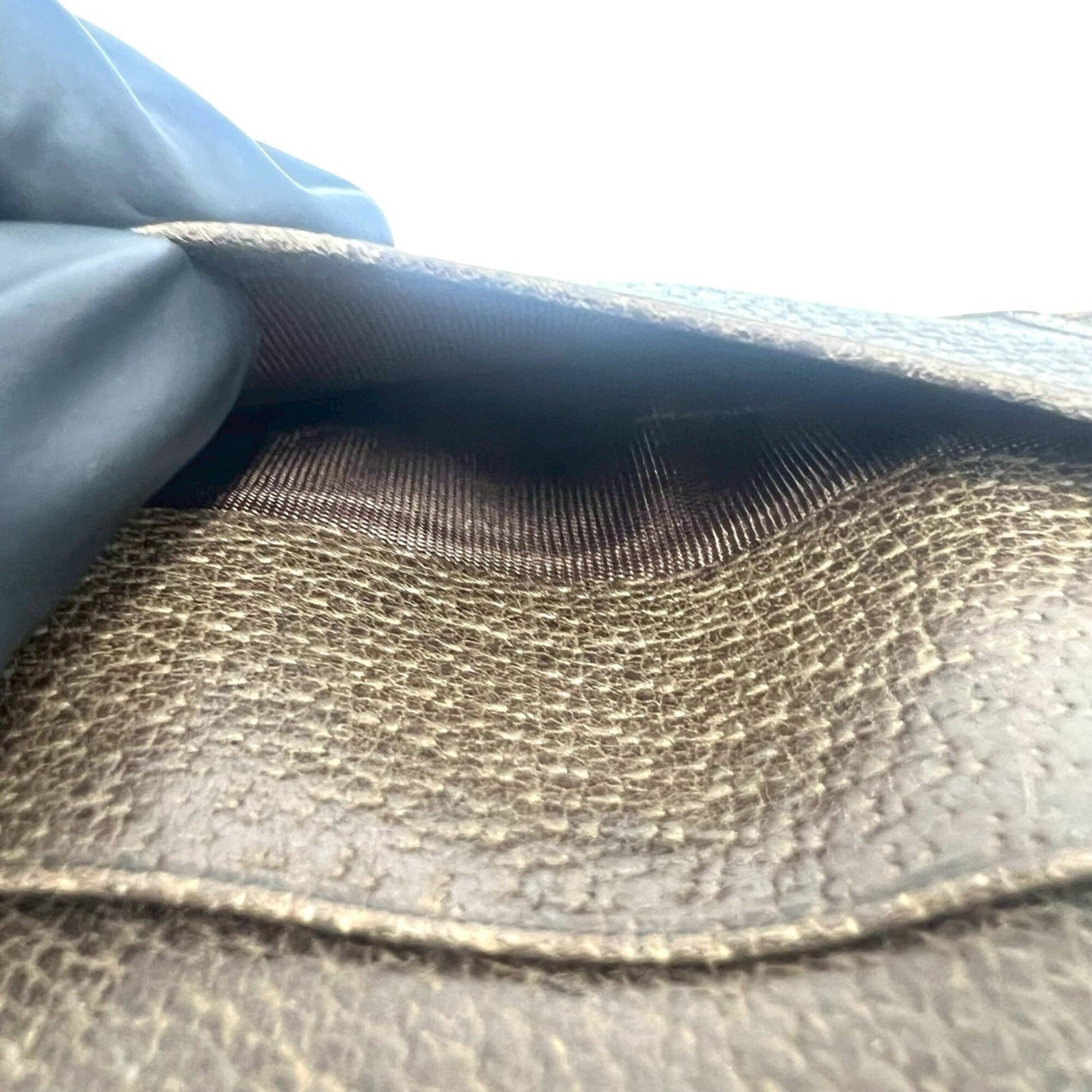 Gucci Brown Canvas Leather Wallet (Bi-Fold) (Pre-Owned)