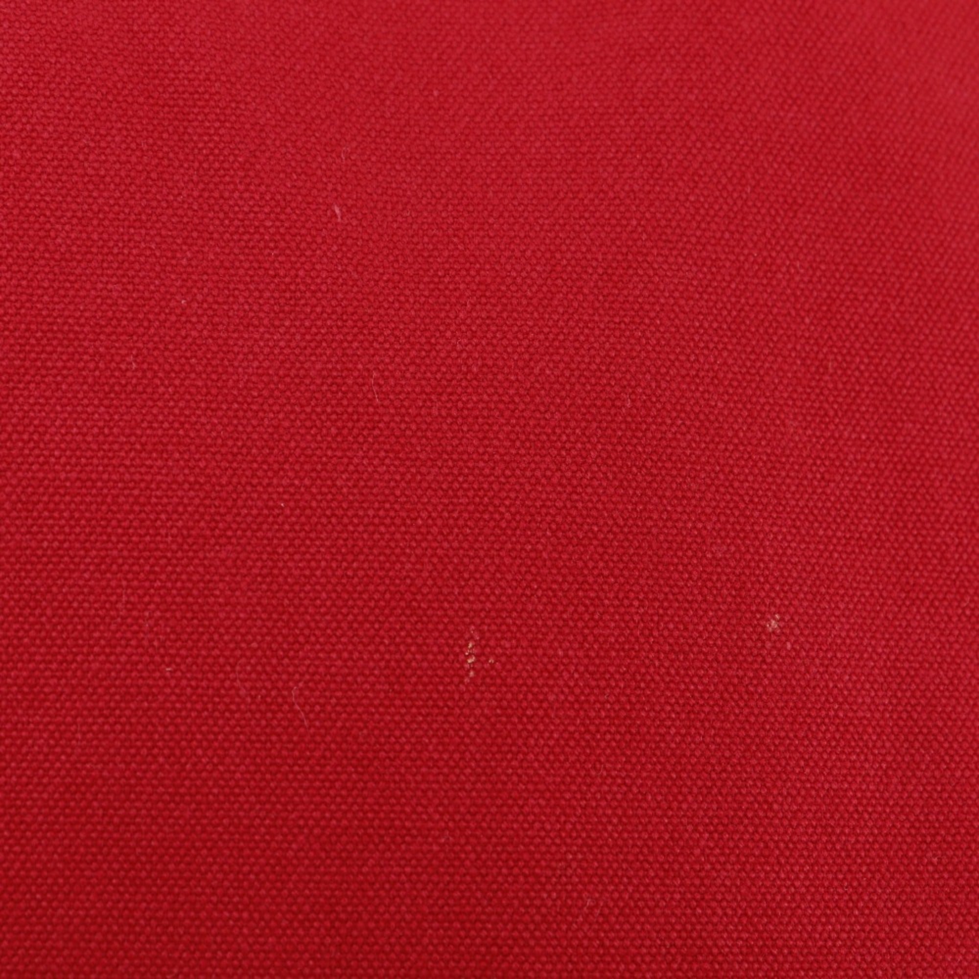 Hermes Red Color Cotton Clutch Bag (Pre-Owned)