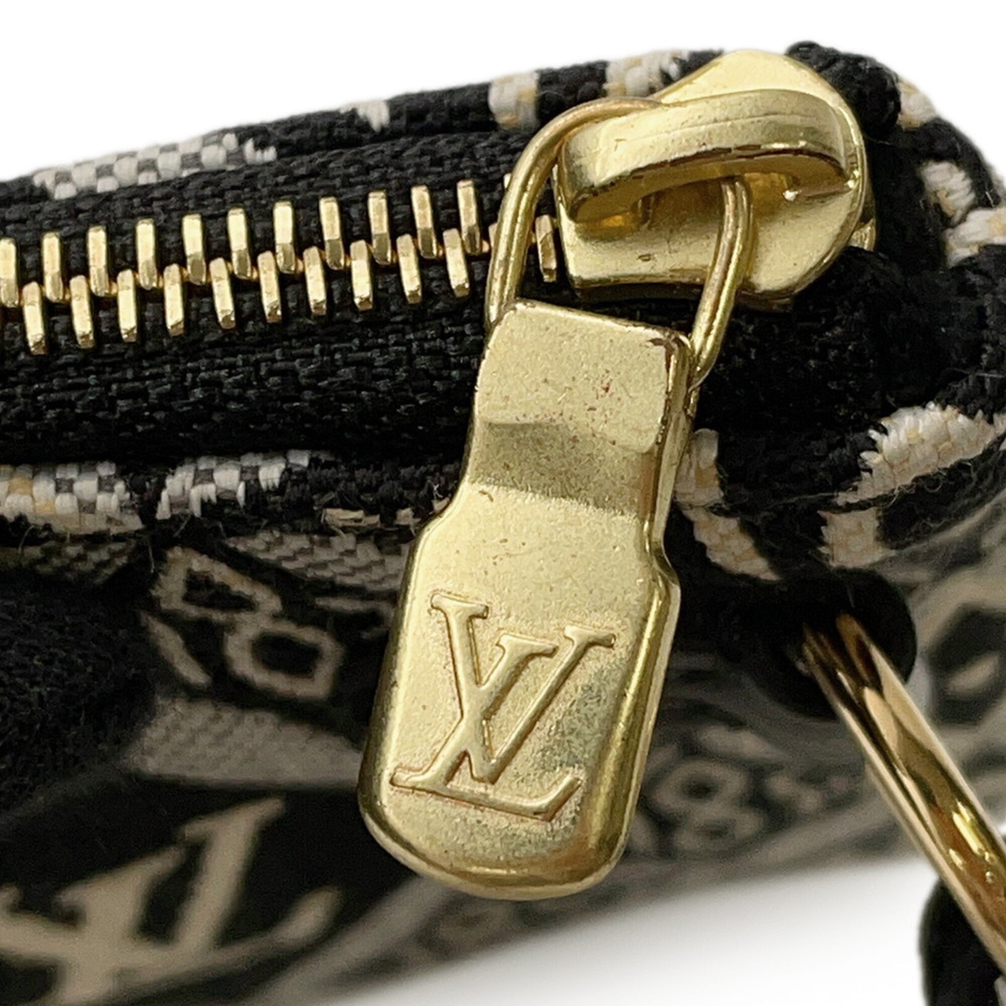 Louis Vuitton Black Gray Monogram Monogram Handbag Pouch Shoulder Bag Tote Bag (Pre-Owned)
