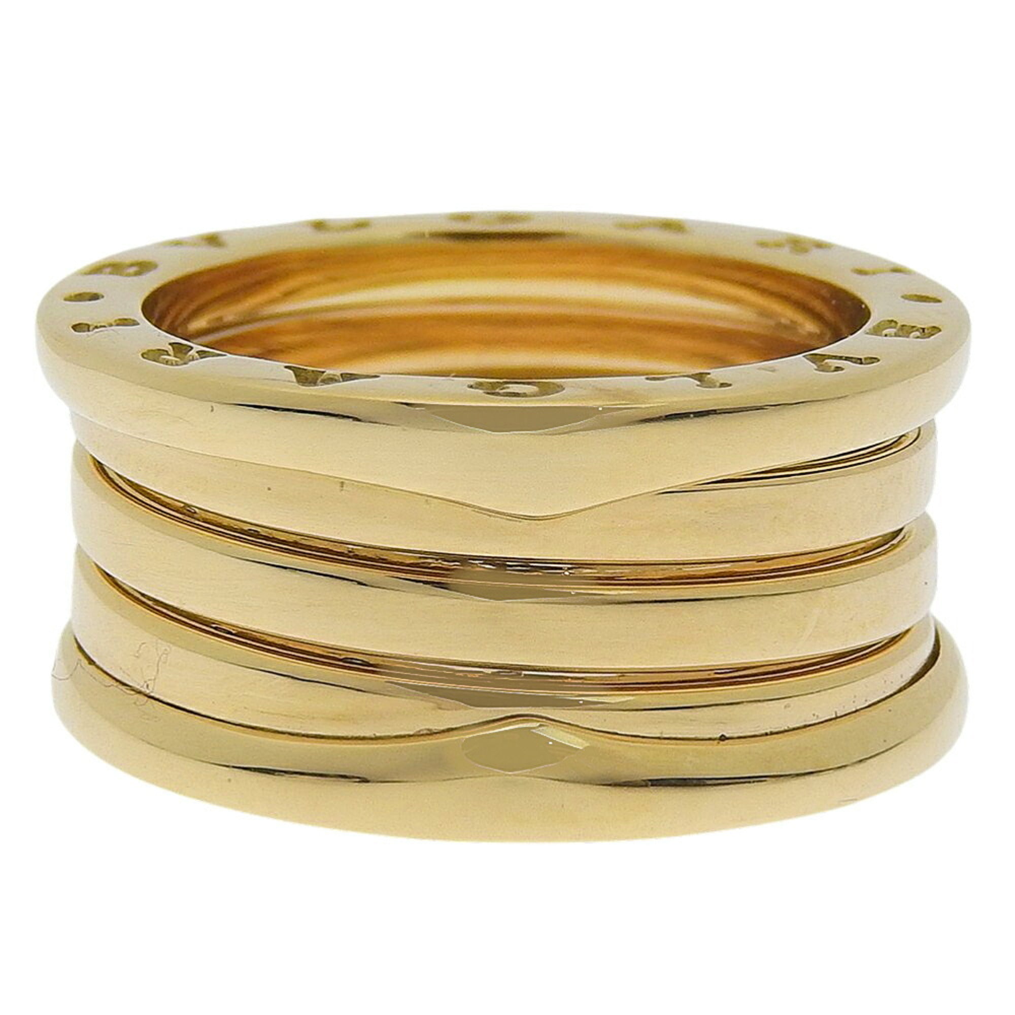 Bvlgari Yellow Gold Yellow Gold (18K) Band Ring (Pre-Owned)