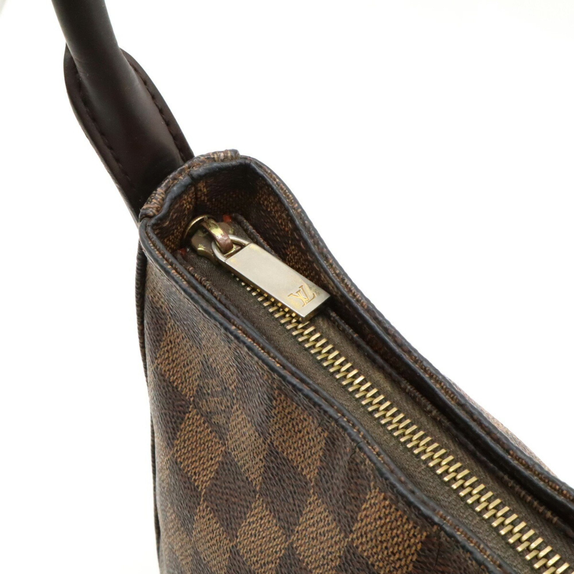 Louis Vuitton Brown Pvc Shoulder Bag (Pre-Owned)