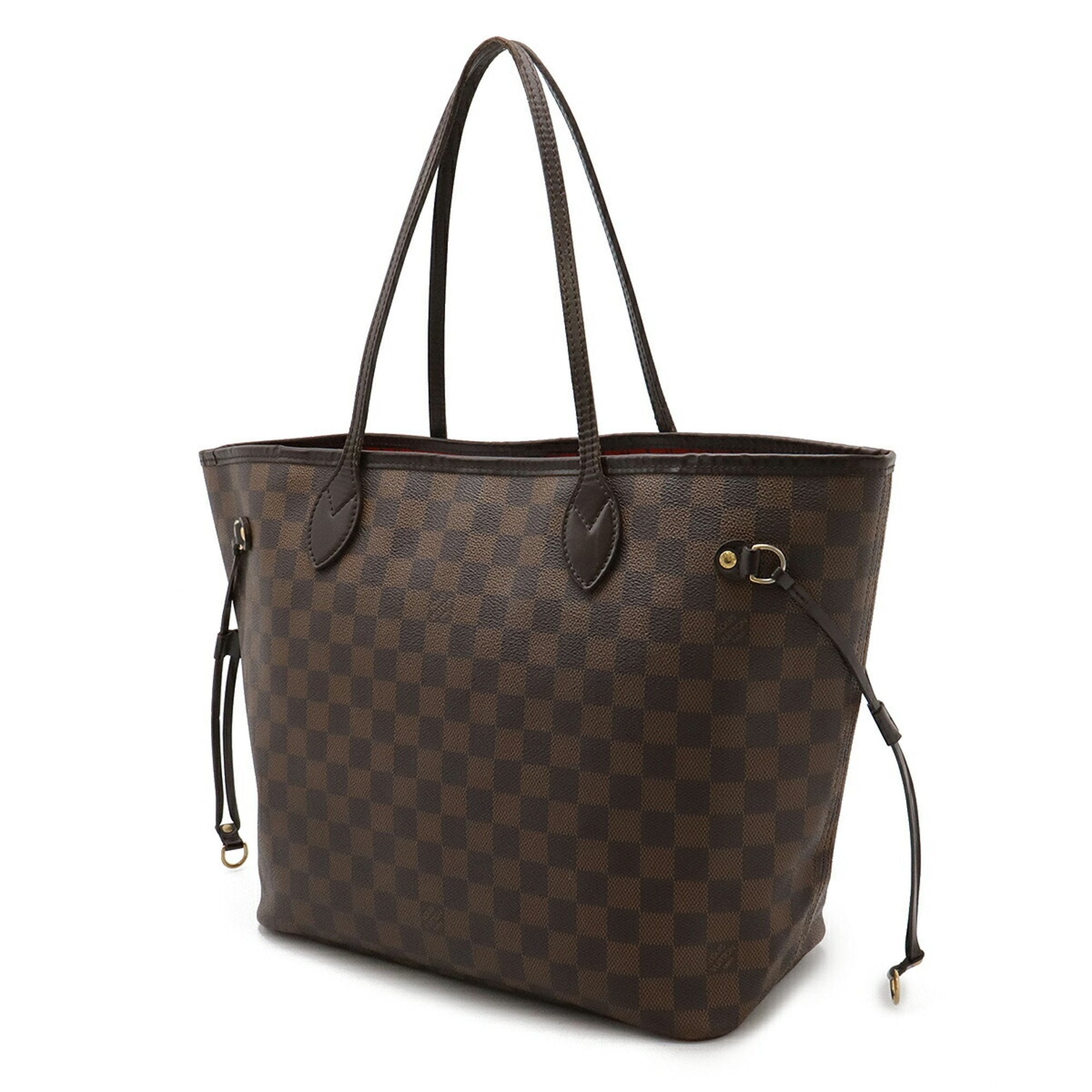 Louis Vuitton Brown Damier Canvas Galle Pvc Shoulder Bag Tote Bag (Pre-Owned)