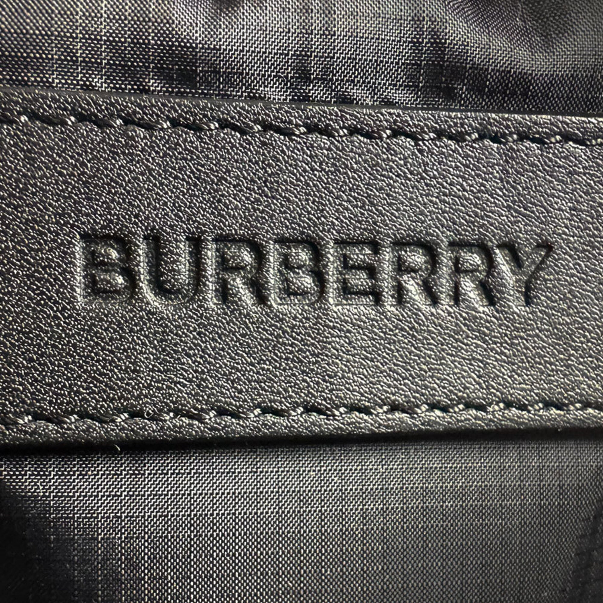 Burberry Black Nylon Canvas Sling Bag (Pre-Owned)
