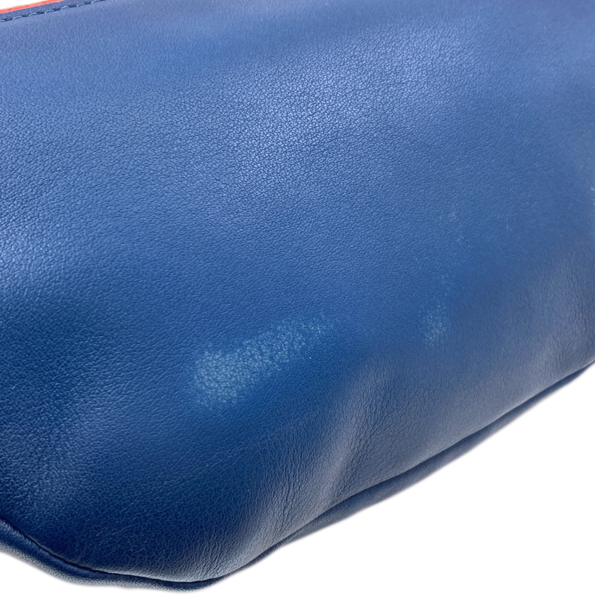 Coach Blue Leather Sling Bag (Pre-Owned)
