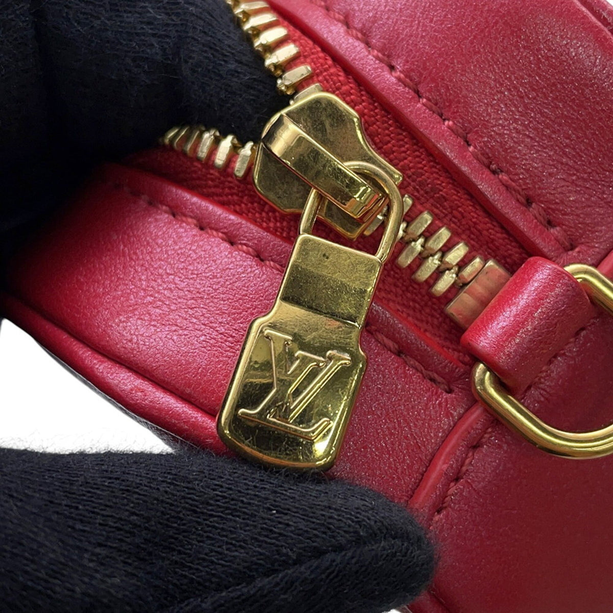 Louis Vuitton Monogram Red Color Monogram Shoulder Bag (Pre-Owned)