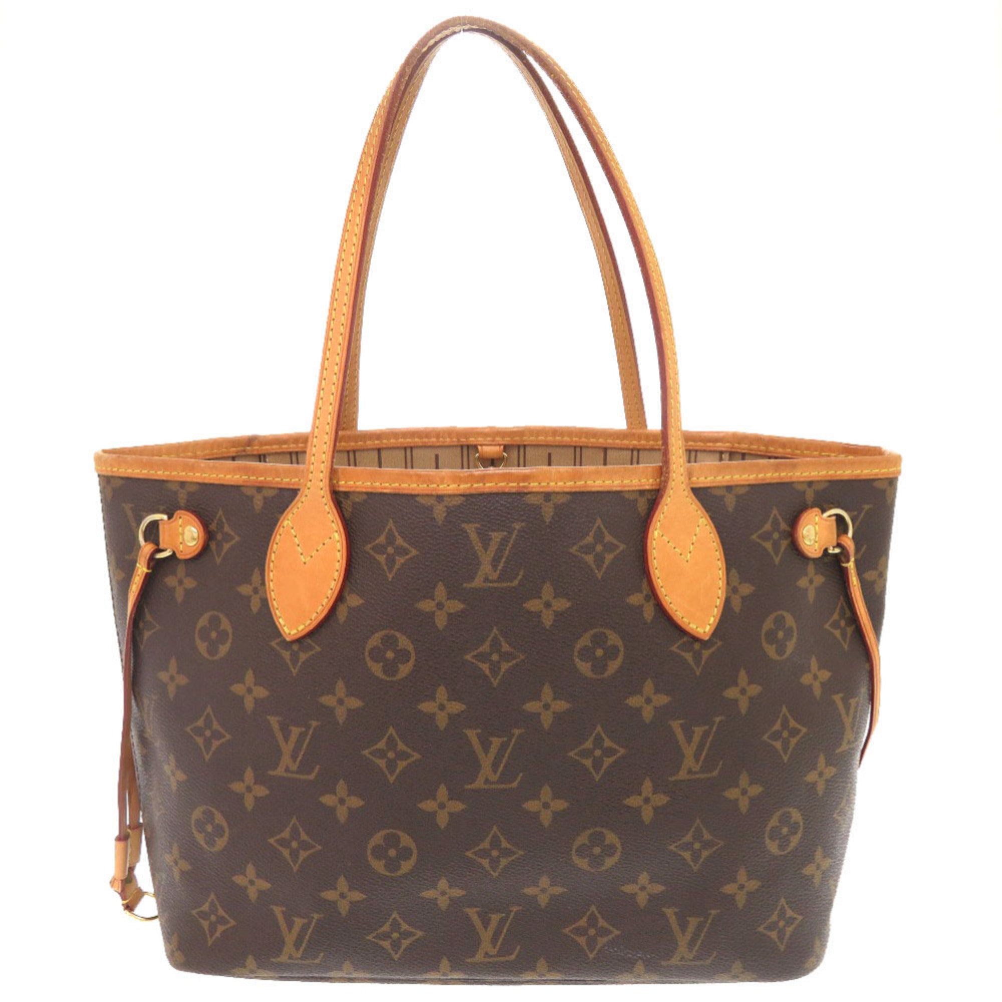 Louis Vuitton Beige Monogram Tote Bag (Pre-Owned)