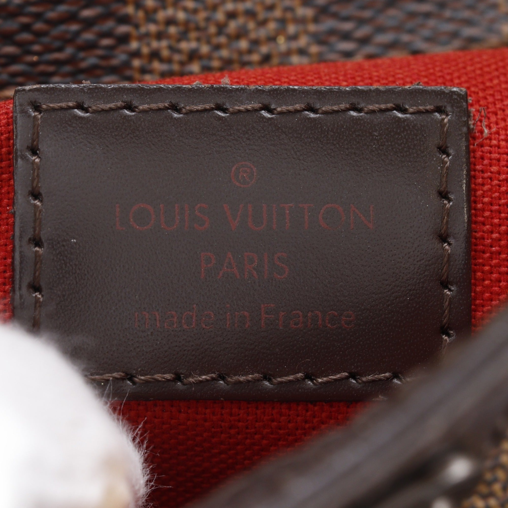 Louis Vuitton Brown Damier Canvas Shoulder Bag (Pre-Owned)