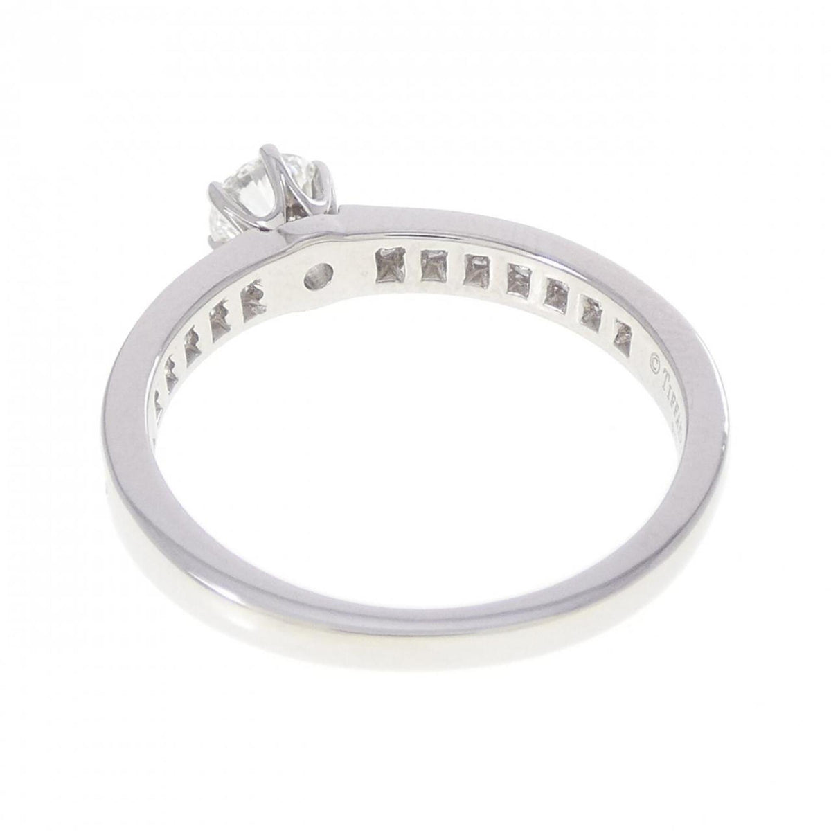 Tiffany Platinum 950 Band Ring (Pre-Owned)