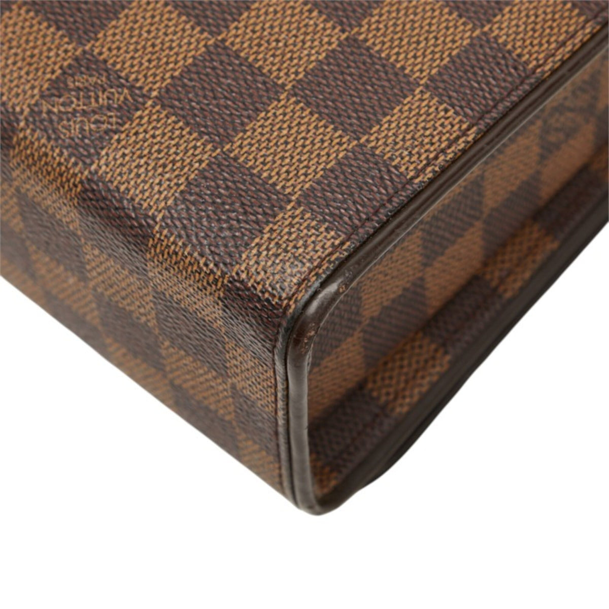 Louis Vuitton Damier Brown Pvc Leather Shoulder Bag (Pre-Owned)