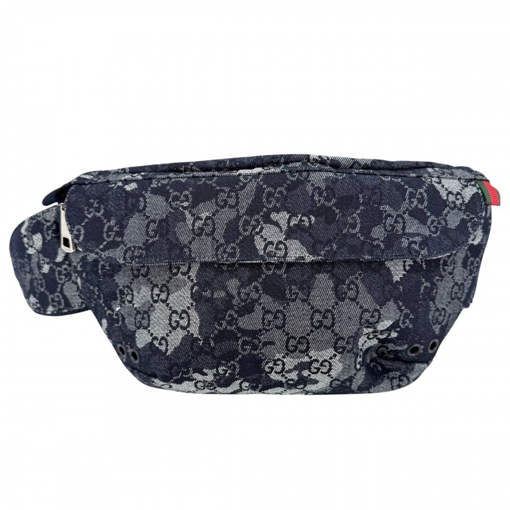 Gucci Navy Denim Fanny Pack (Pre-Owned)
