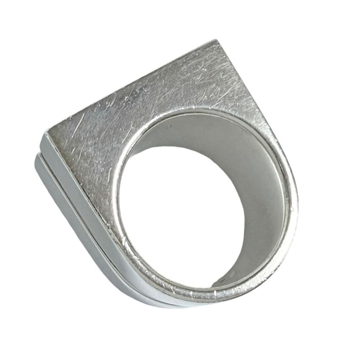 Gucci Silver 925 Band Ring (Pre-Owned)