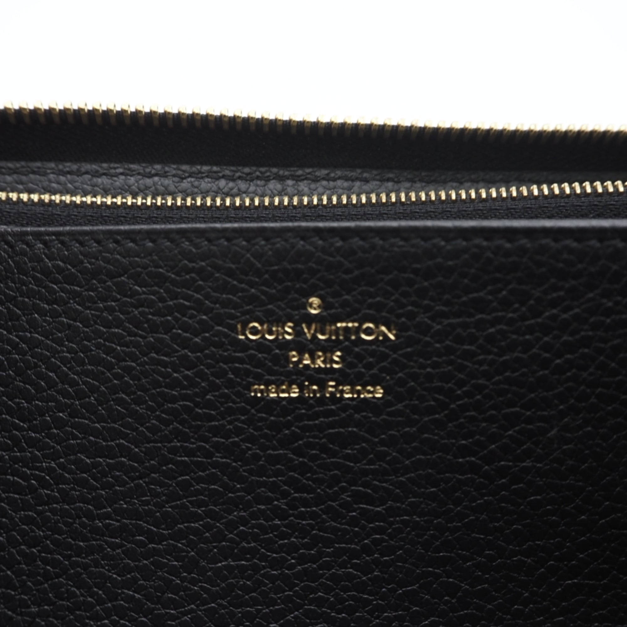 Louis Vuitton Bicolor Black Galle Monogram Monogram Empreinte Long Wallet (Bi-Fold) (Pre-Owned)