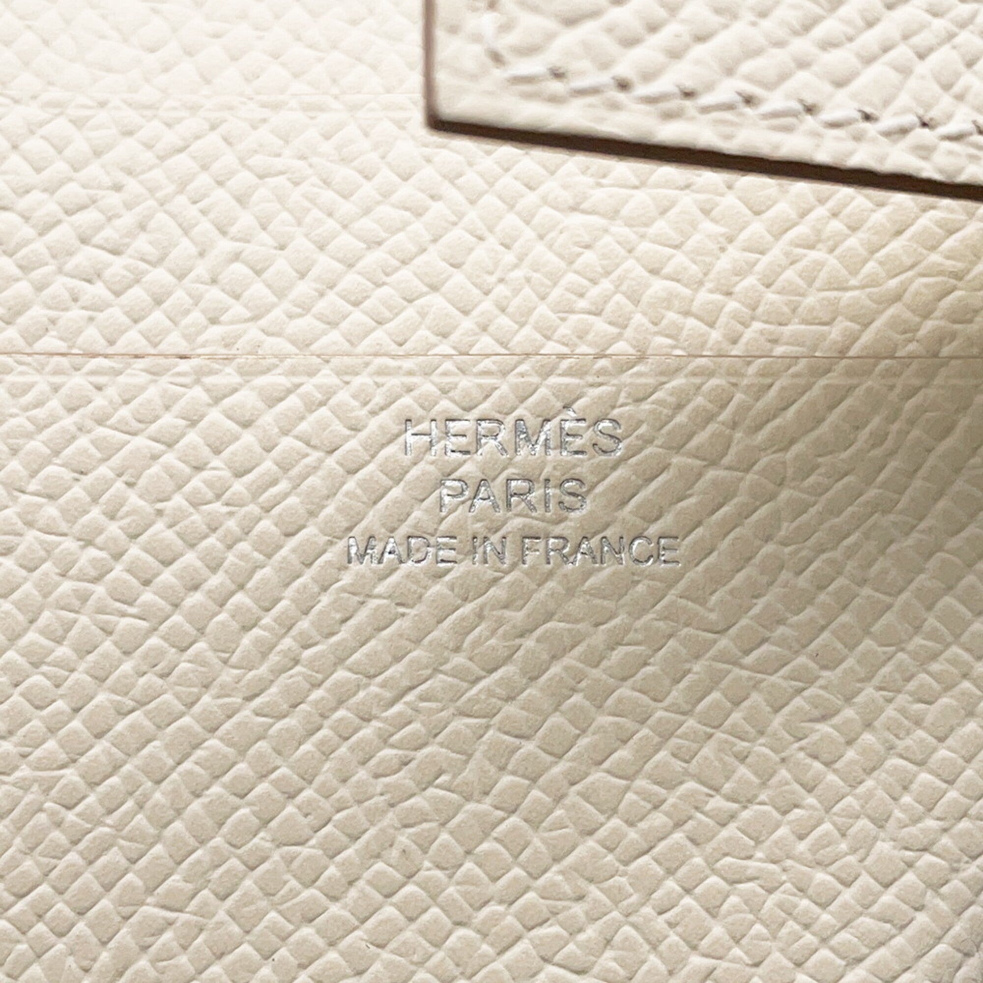 Hermes Epsom Leather Wallet (Bi-Fold) (Pre-Owned)
