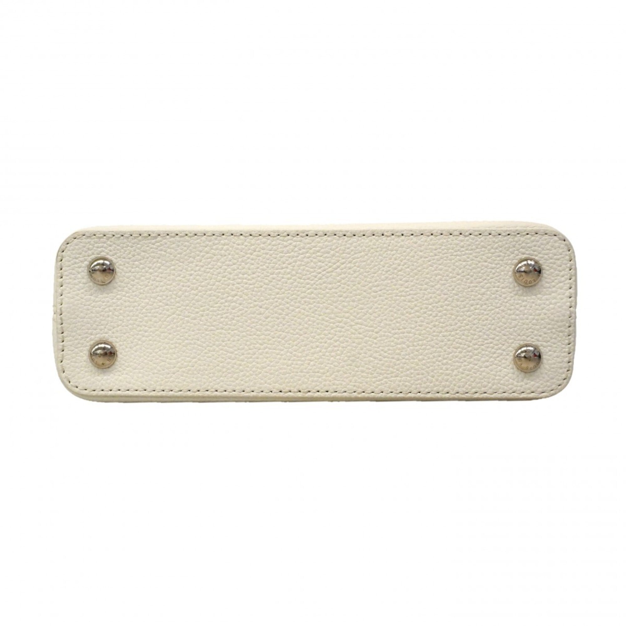 Louis Vuitton White Handbag (Pre-Owned)
