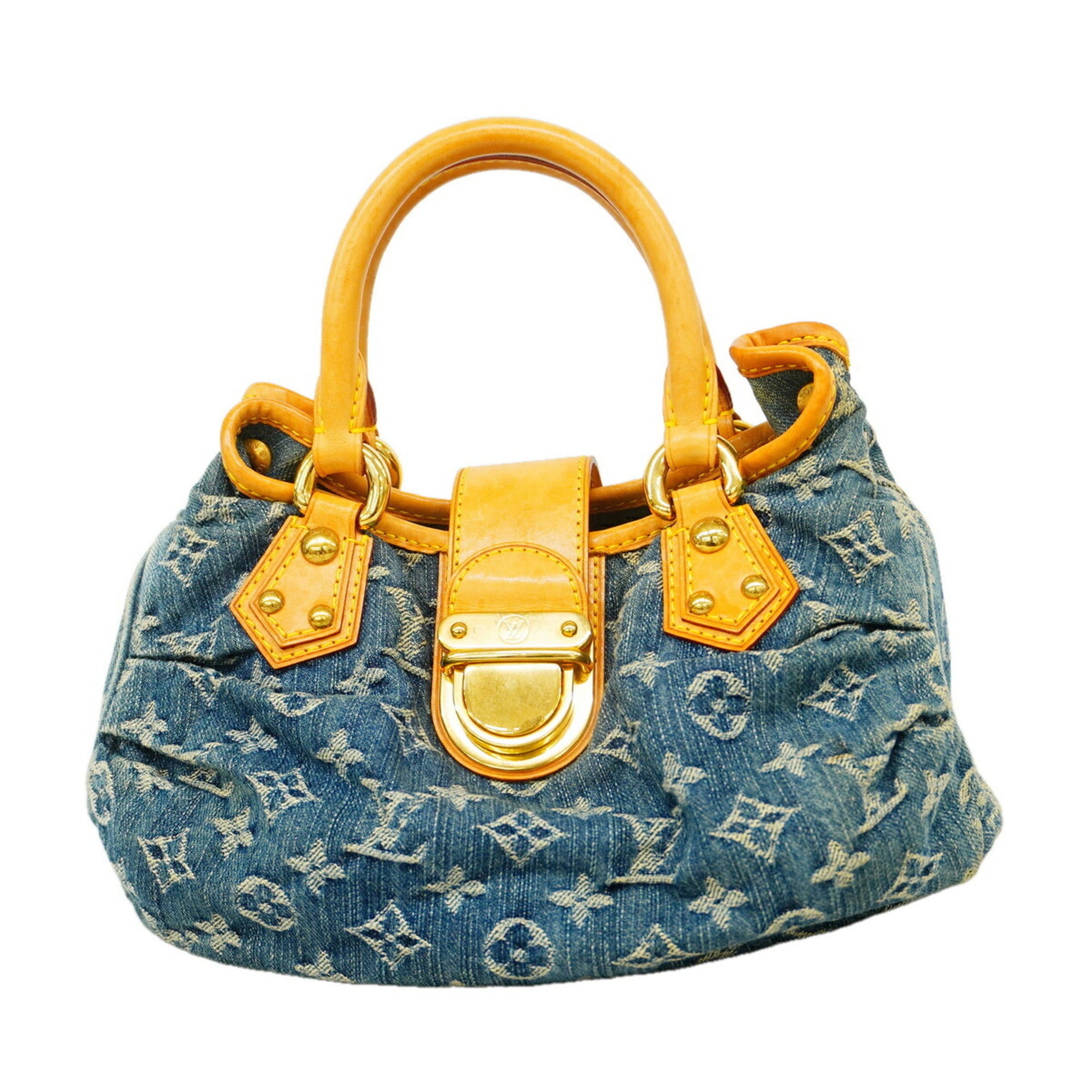 Louis Vuitton Blue Handbag (Pre-Owned)