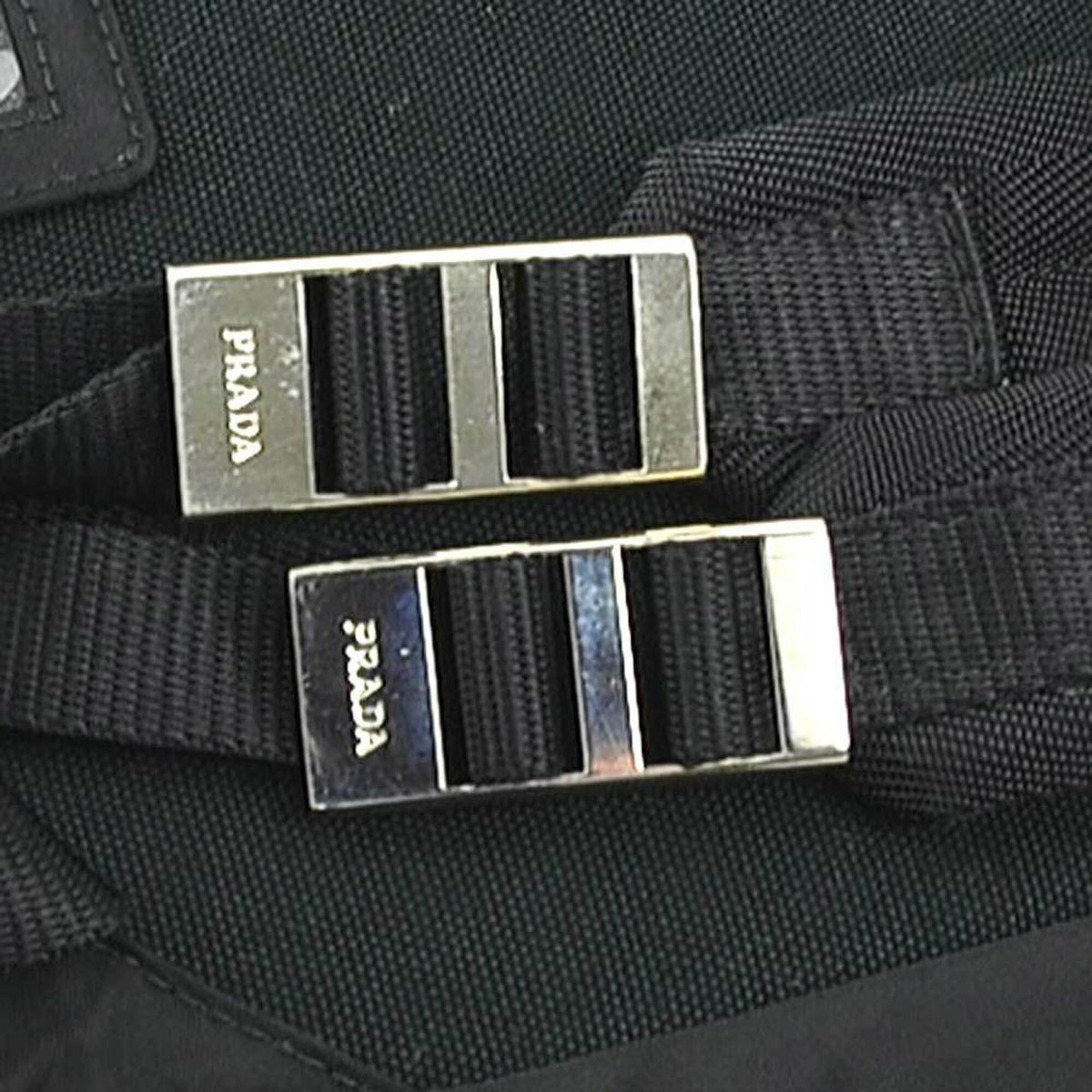 Prada Black Nylon Backpack (Pre-Owned)