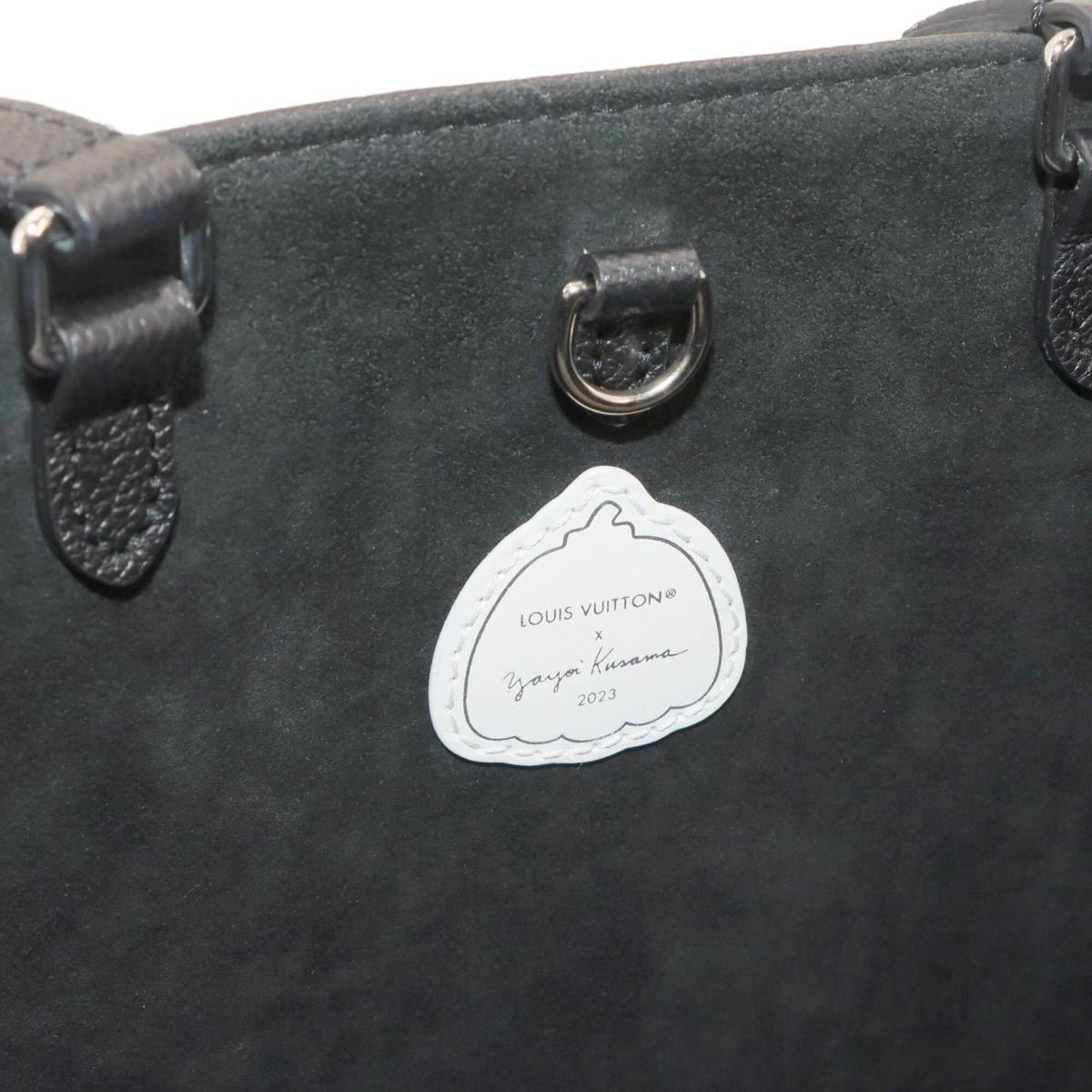 Louis Vuitton Black Monogram White Monogram Empreinte Handbag Tote Bag (Pre-Owned)
