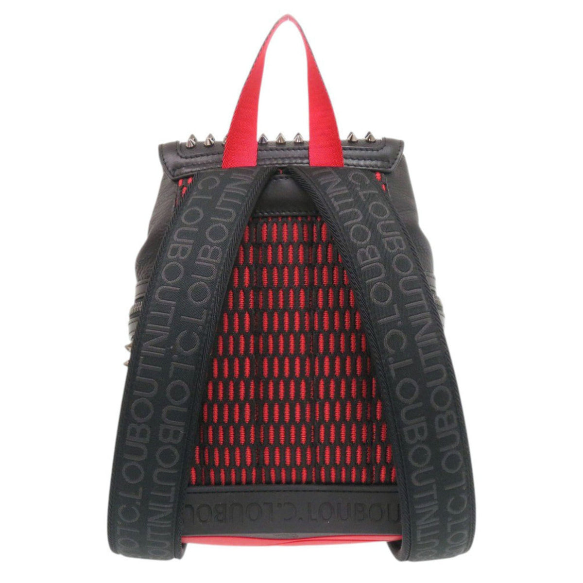 Christian Louboutin Black Leather Backpack (Pre-Owned)