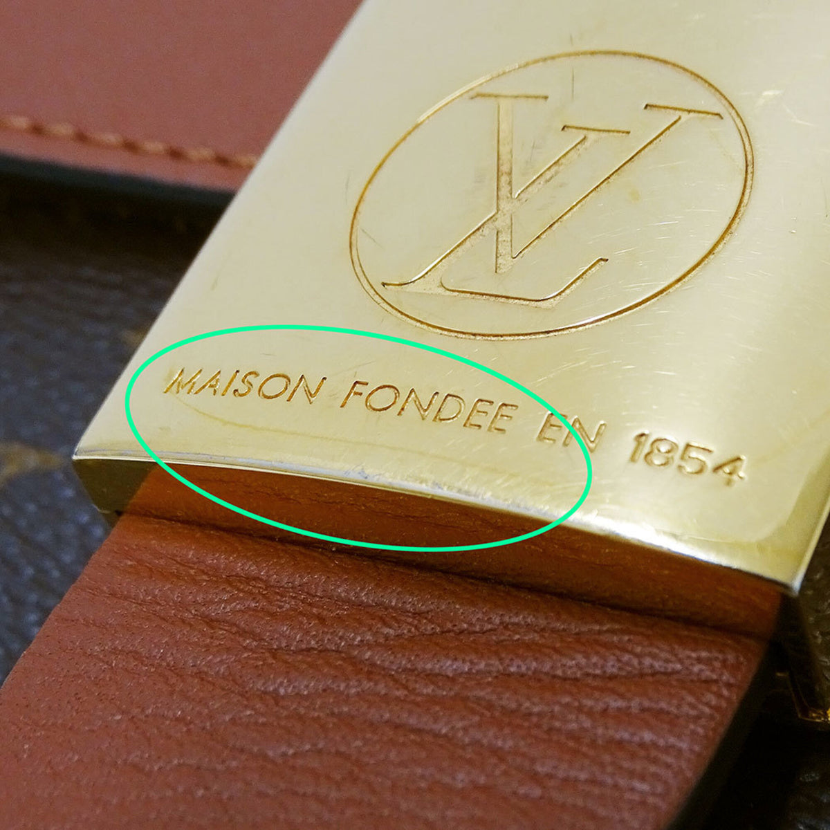Louis Vuitton Brown Monogram Canvas Handbag Shoulder Bag (Pre-Owned)