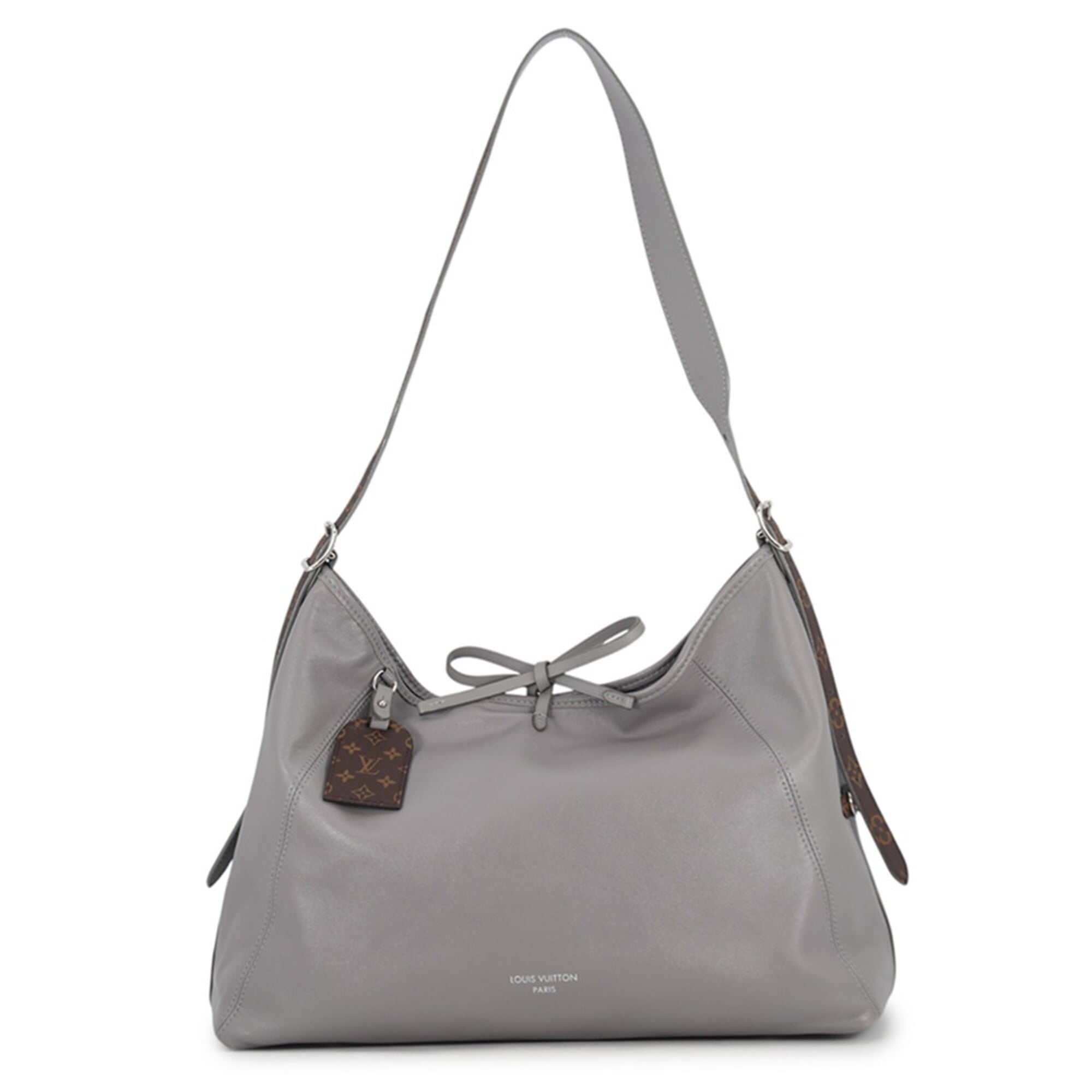 Louis Vuitton Gray Or Handbag Pouch Shoulder Bag (Pre-Owned)