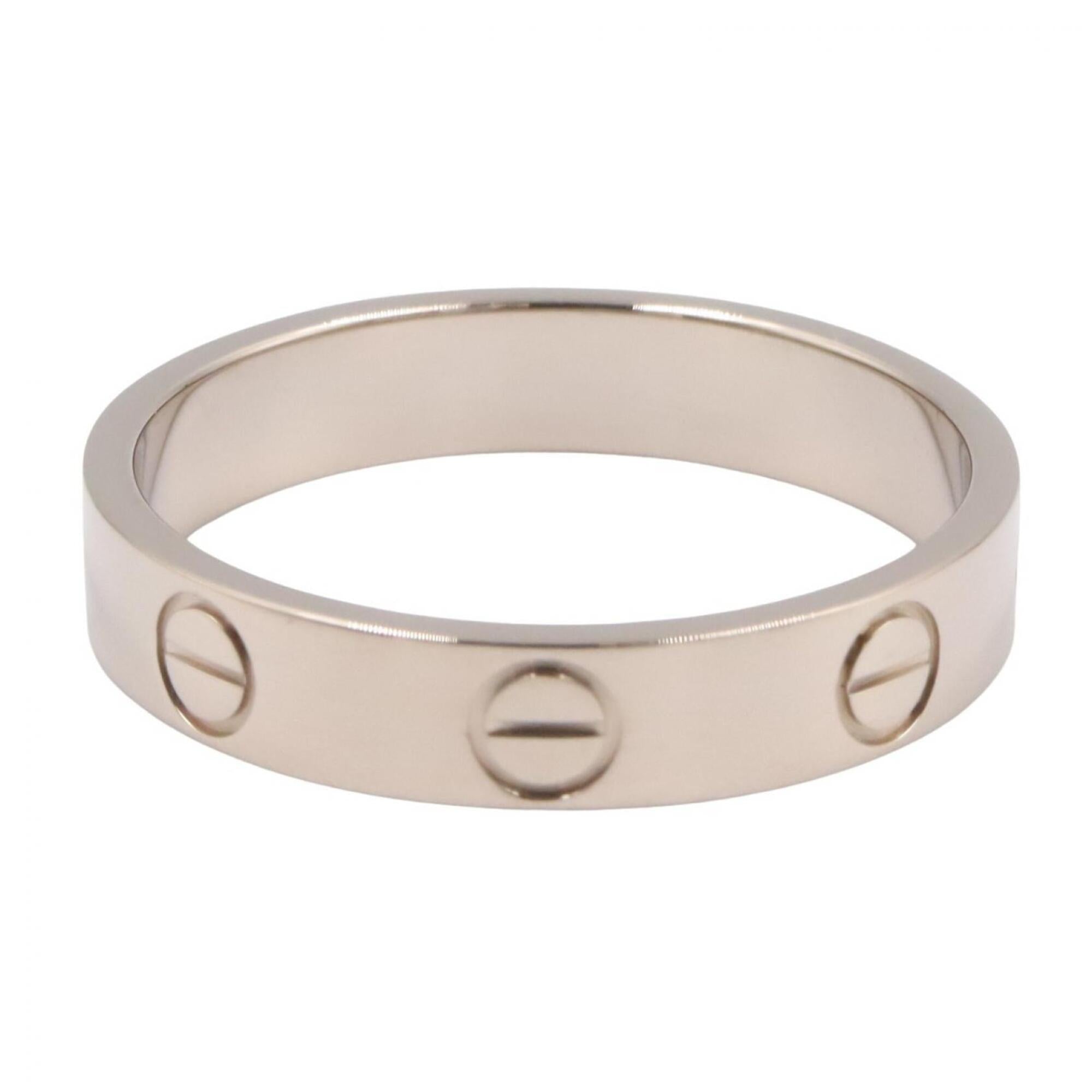 Cartier Silver White Gold (18K) Band Ring (Pre-Owned)