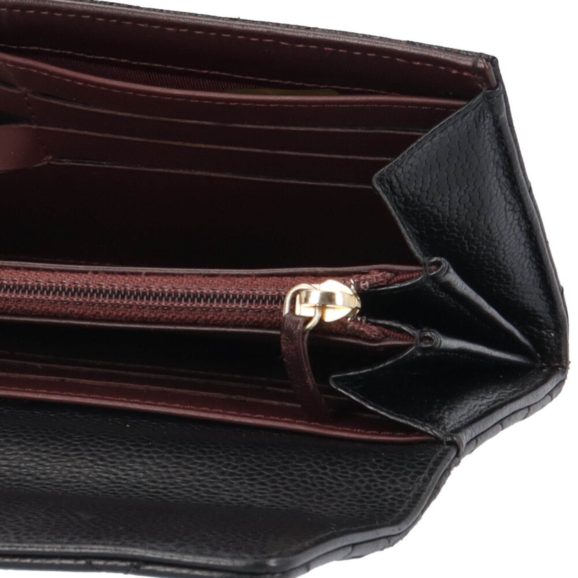 Chanel Black Grained Calfskin Coin Purse/Coin Case (Pre-Owned)