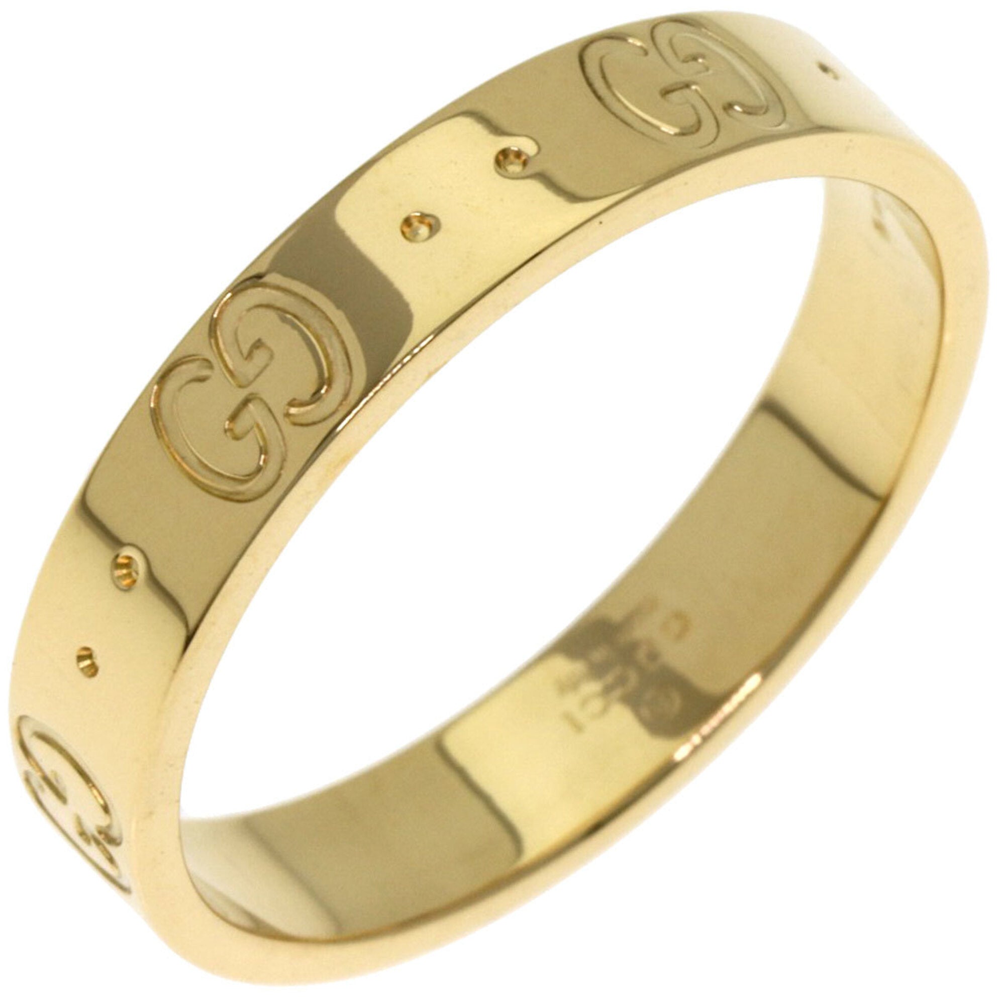 Gucci Yellow Gold (18K) Band Ring (Pre-Owned)