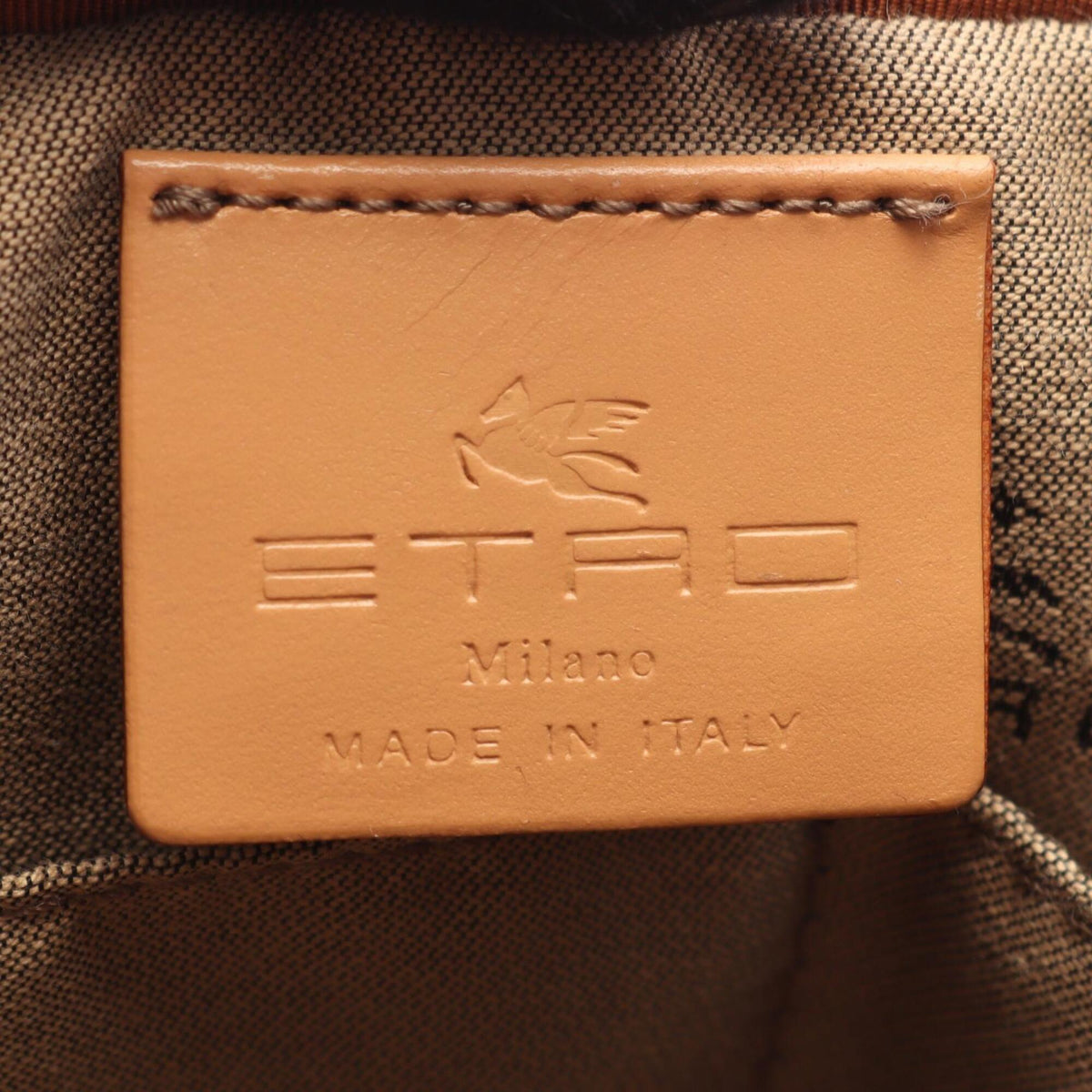 Etro Brown Leather Handbag (Pre-Owned)