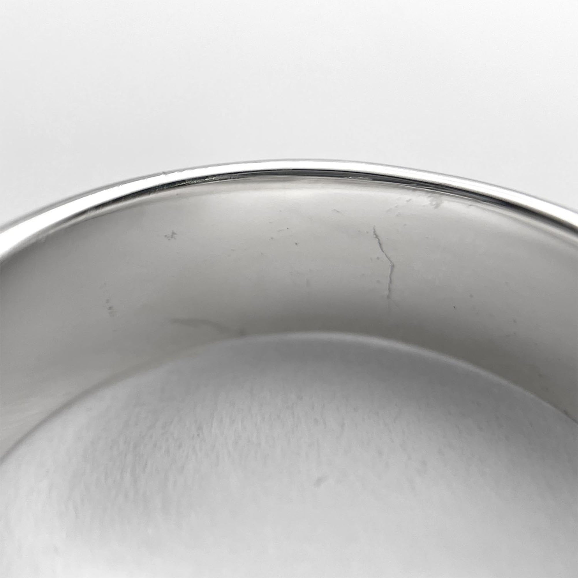 Tiffany Silver Silver 925 Band Ring (Pre-Owned)