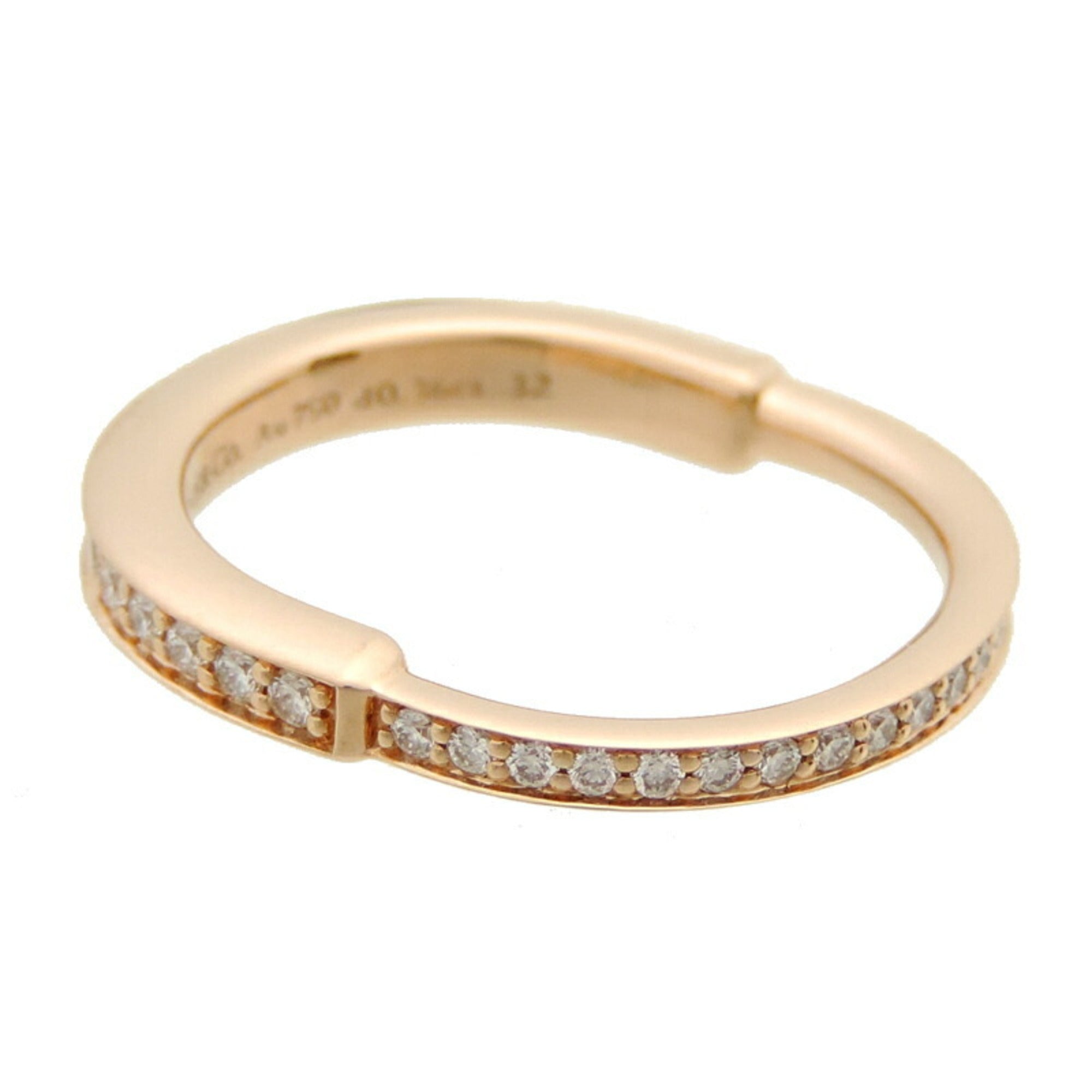 Tiffany Pink Gold (18K) Band Ring (Pre-Owned)