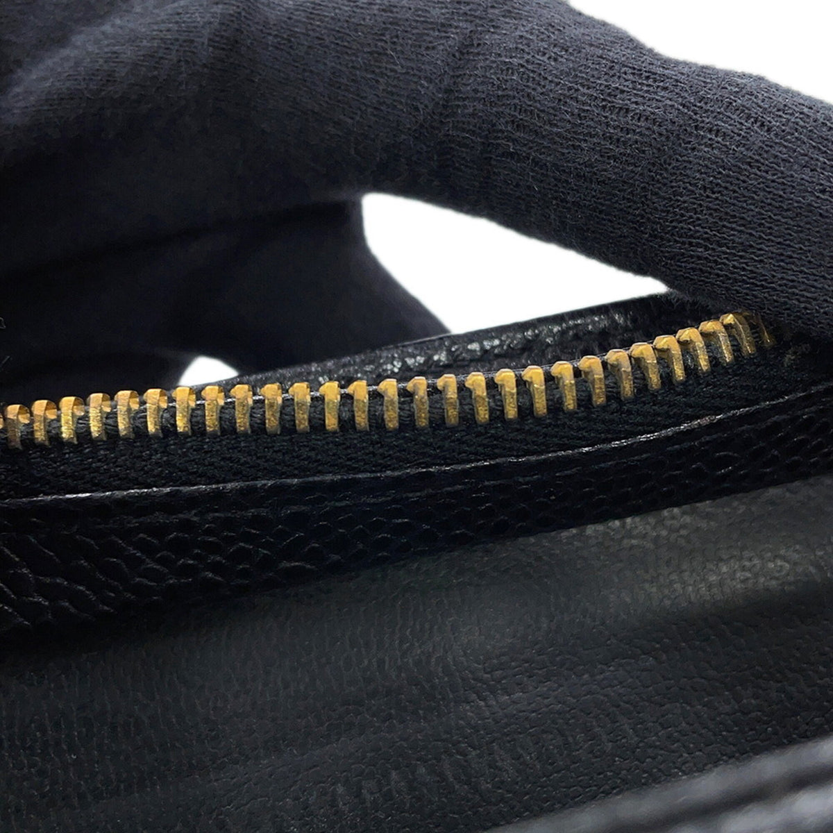 Chanel Black Grained Calfskin Tote Bag (Pre-Owned)