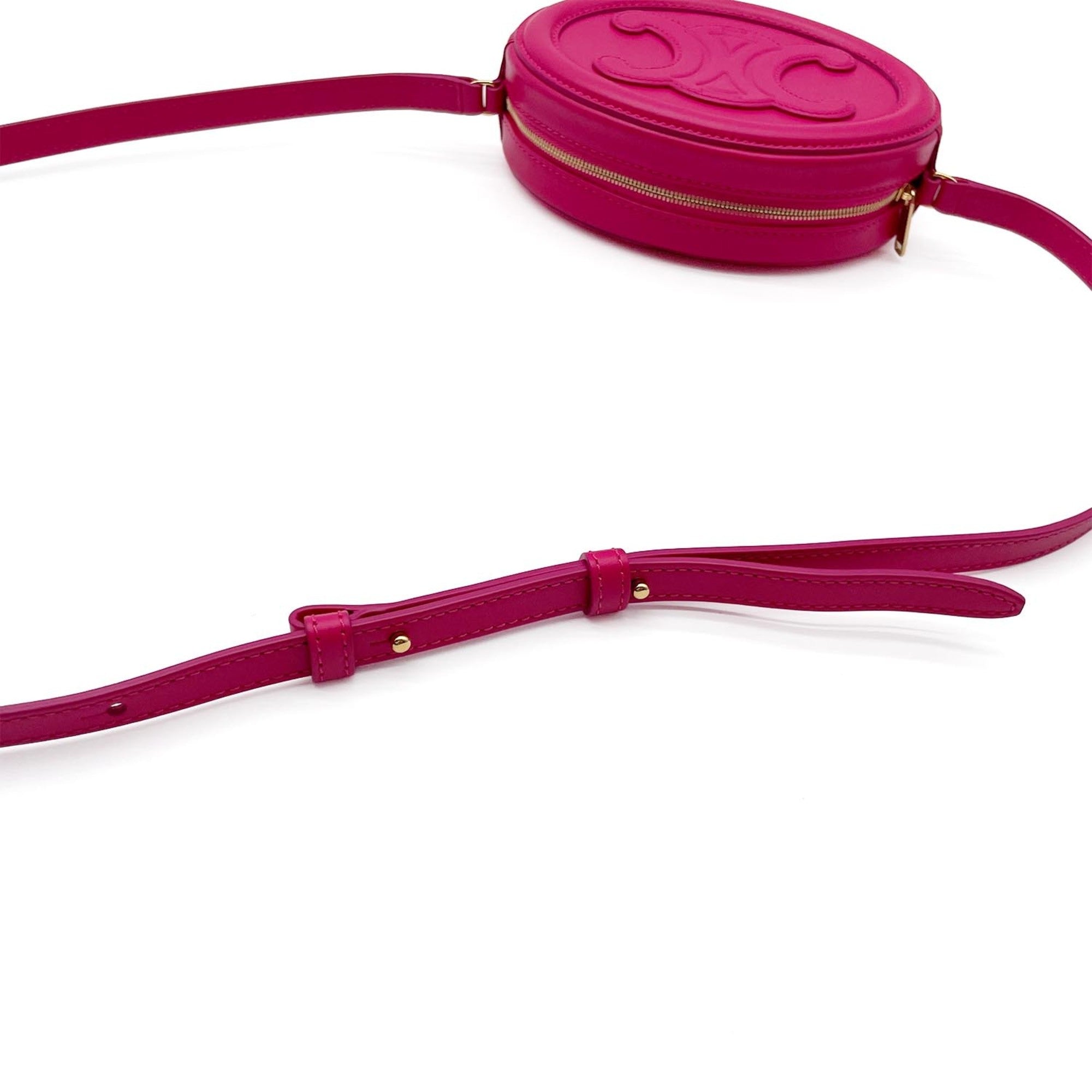 Celine Pink Leather Shoulder Bag (Pre-Owned)