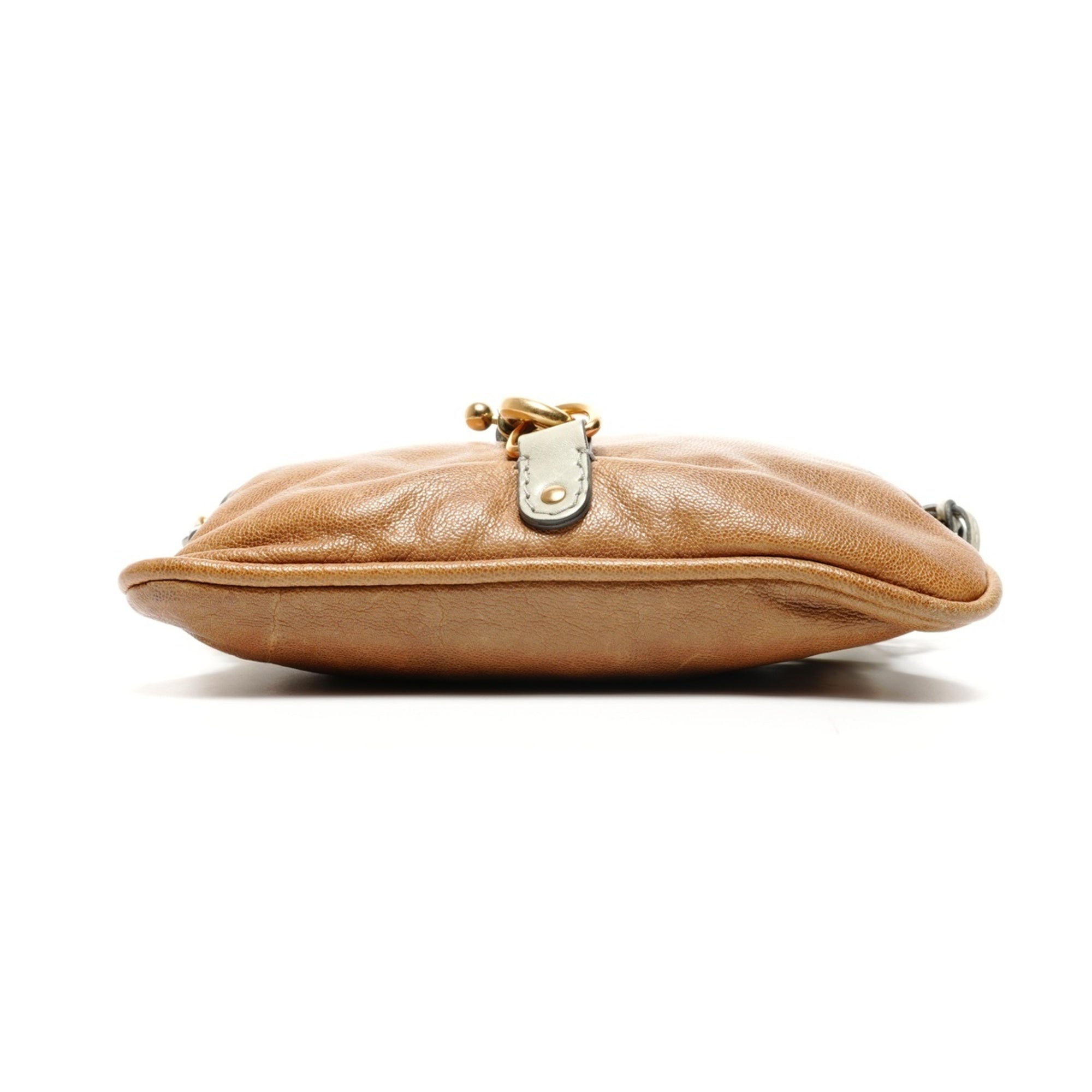 Chloé Brown Leather Shoulder Bag (Pre-Owned)