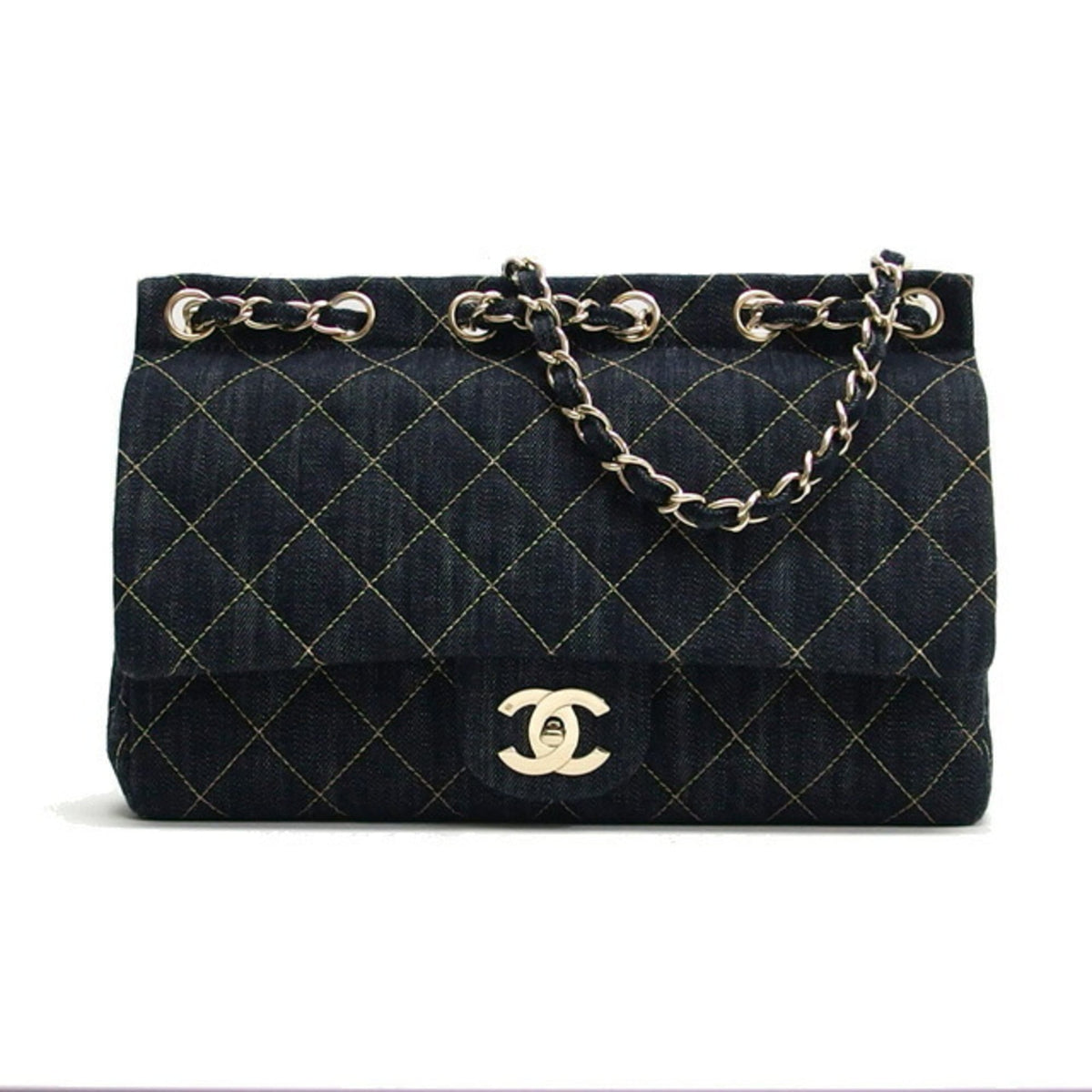 Chanel Denim Shoulder Bag (Pre-Owned)