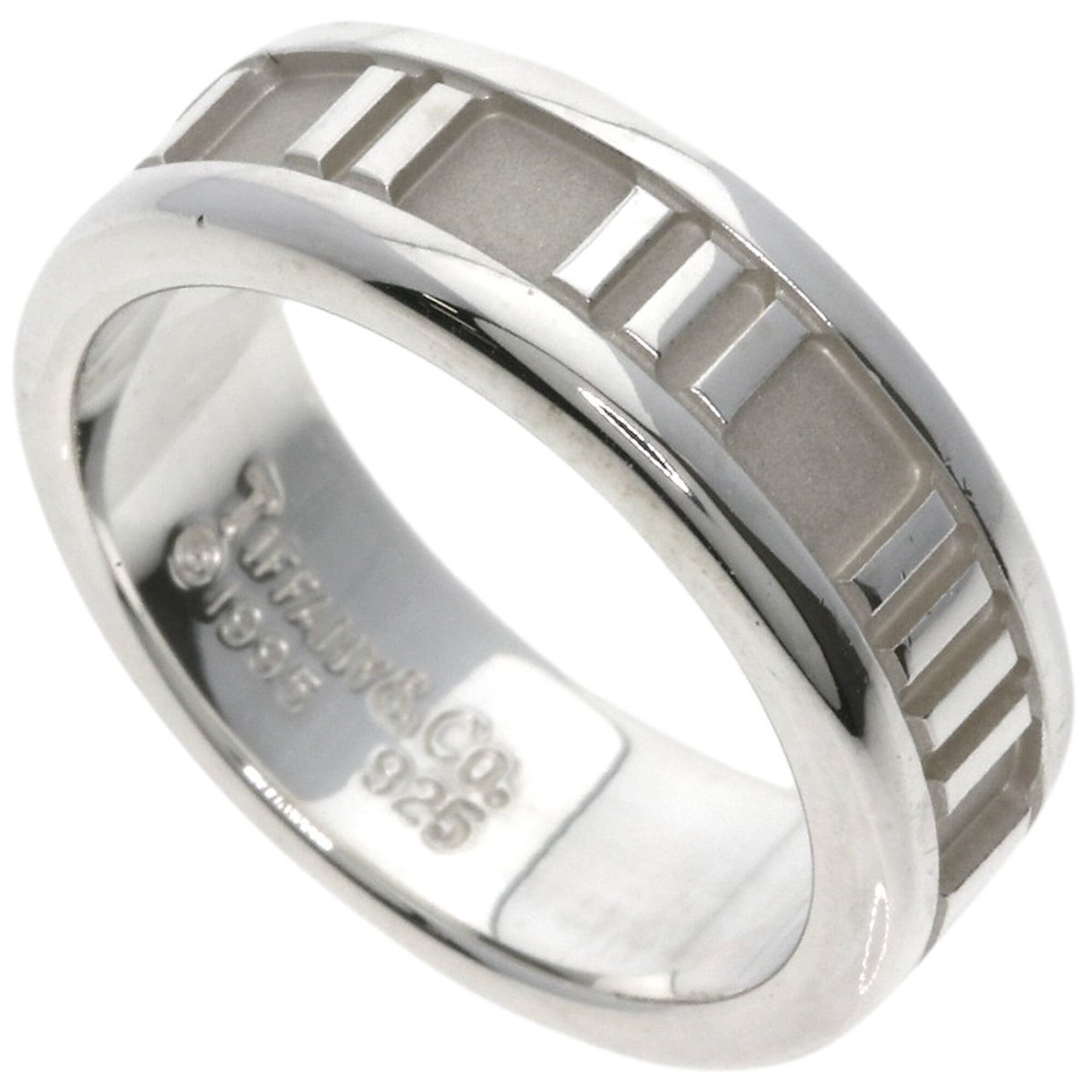 Tiffany Atlas Silver Band Ring (Pre-Owned)