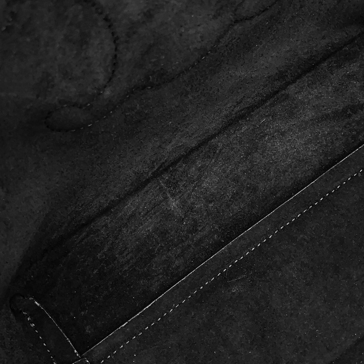 Celine Cabas Black Leather Handbag Shoulder Bag (Pre-Owned)