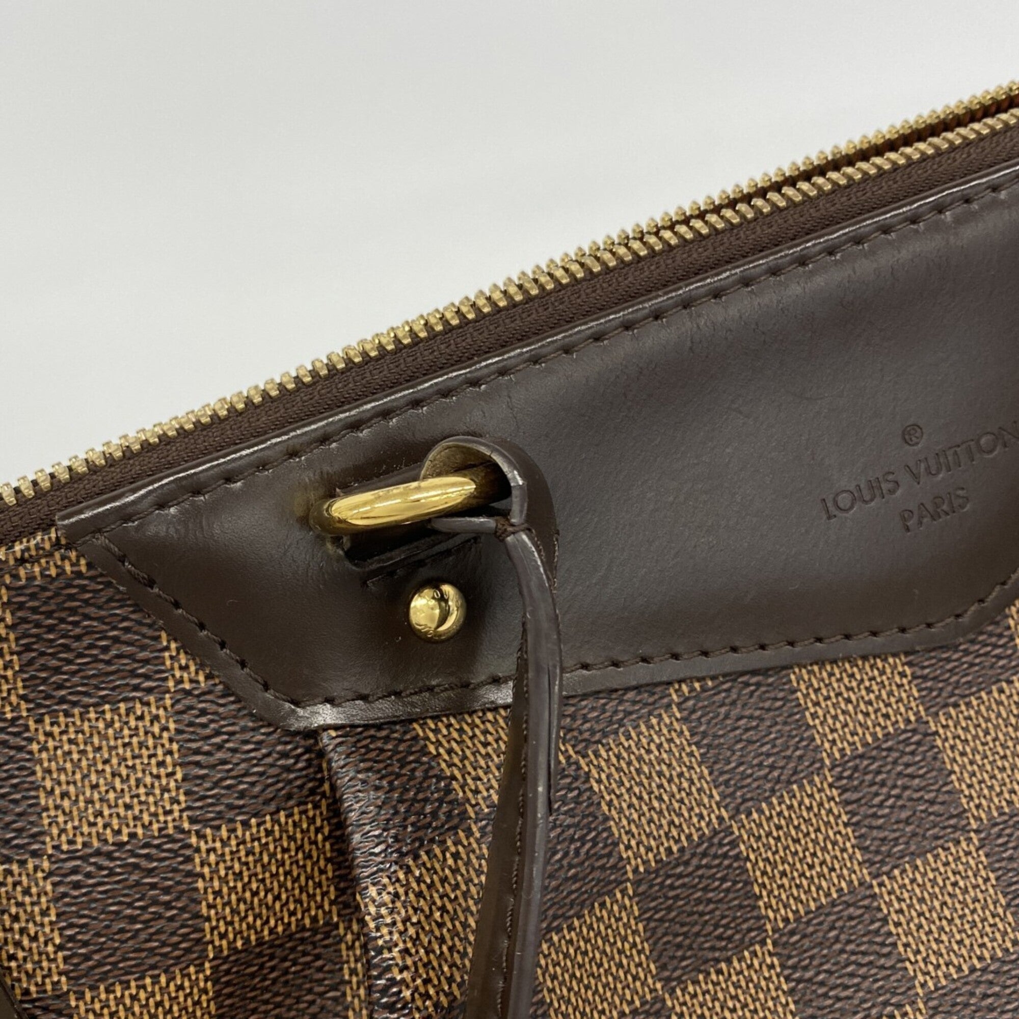 Louis Vuitton Ebene Handbag (Pre-Owned)